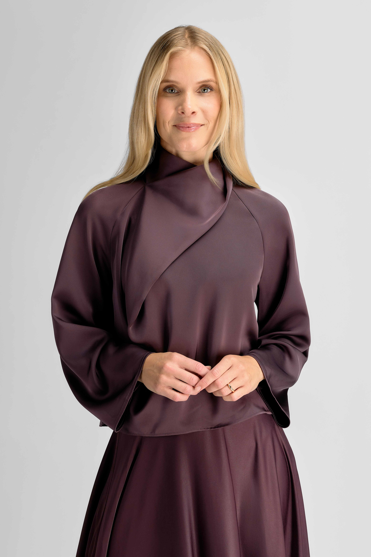 Urban Pioneers Female Cira Blouse BLOUSE PLUM PERFECT