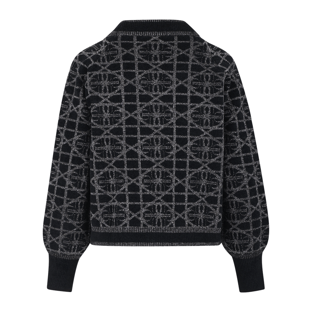 Urban Pioneers Female Cita Cardigan CARDIGAN BLACK AOP