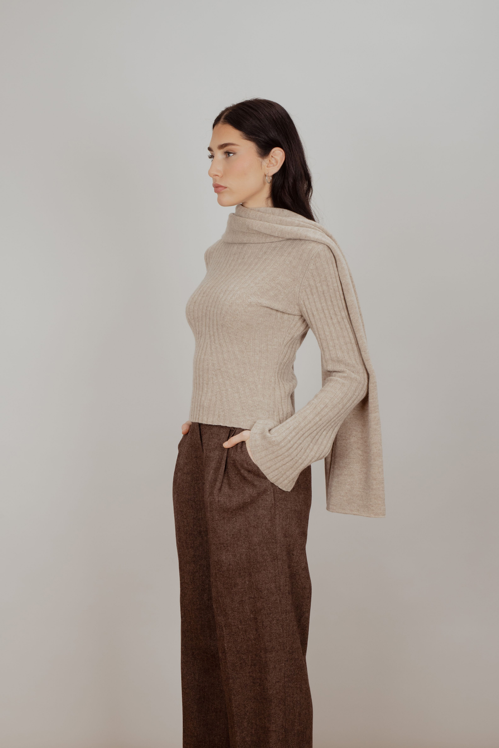 Urban Pioneers Female Dakota Sweater SWEATER LIGHT SAND