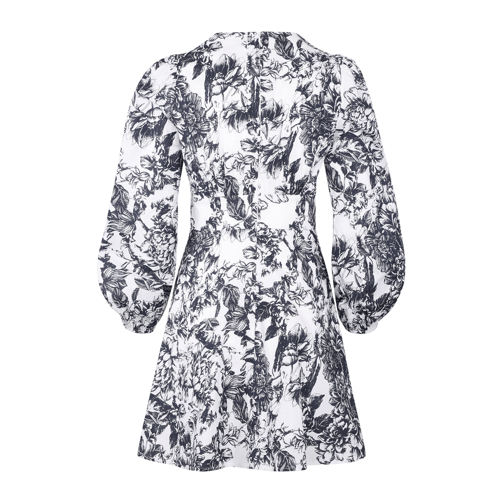 Urban Pioneers Female Dea Dress DRESS NAVY AOP