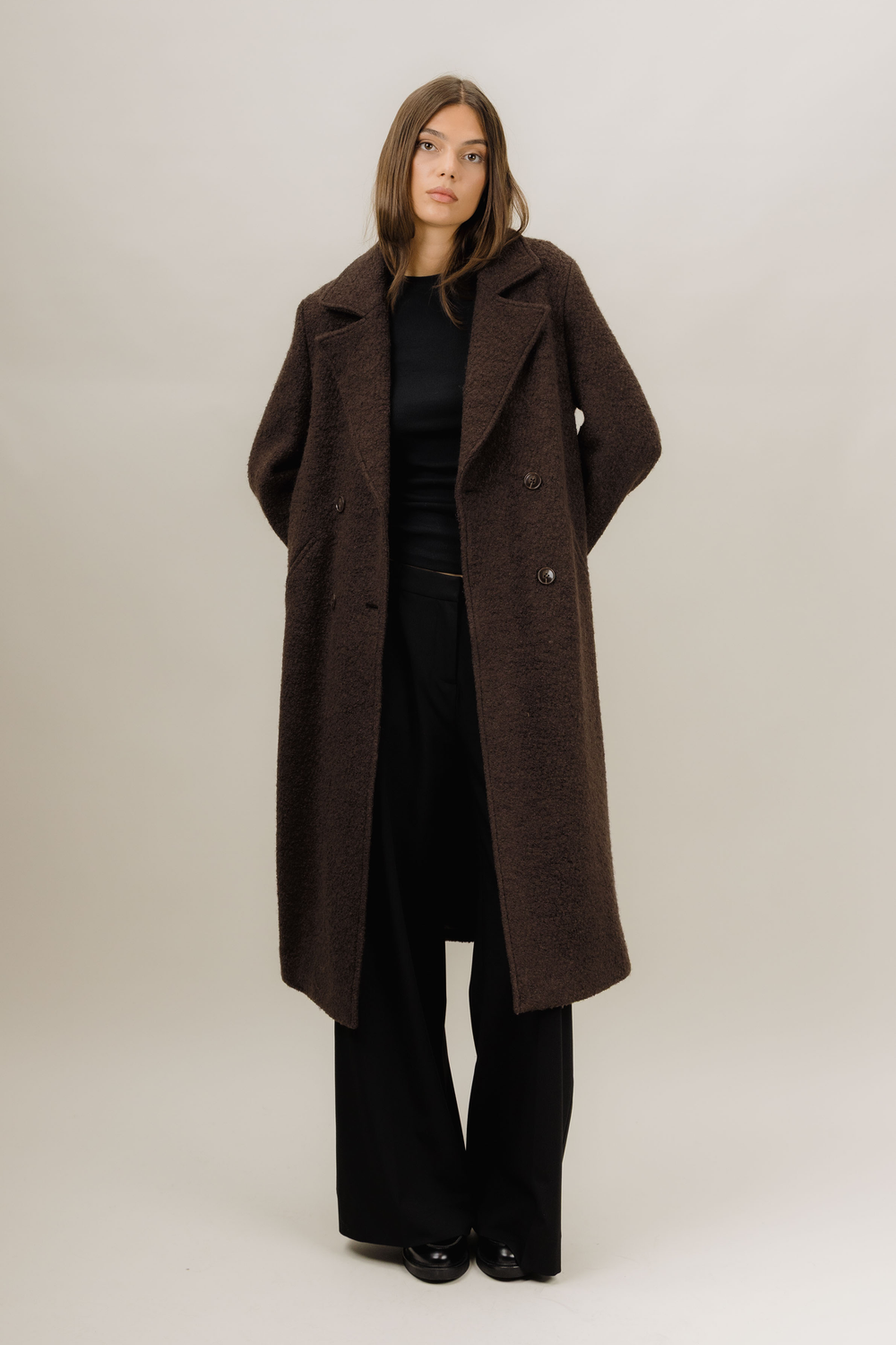 Urban Pioneers Female Delilah Coat COAT BLACK COFFEE