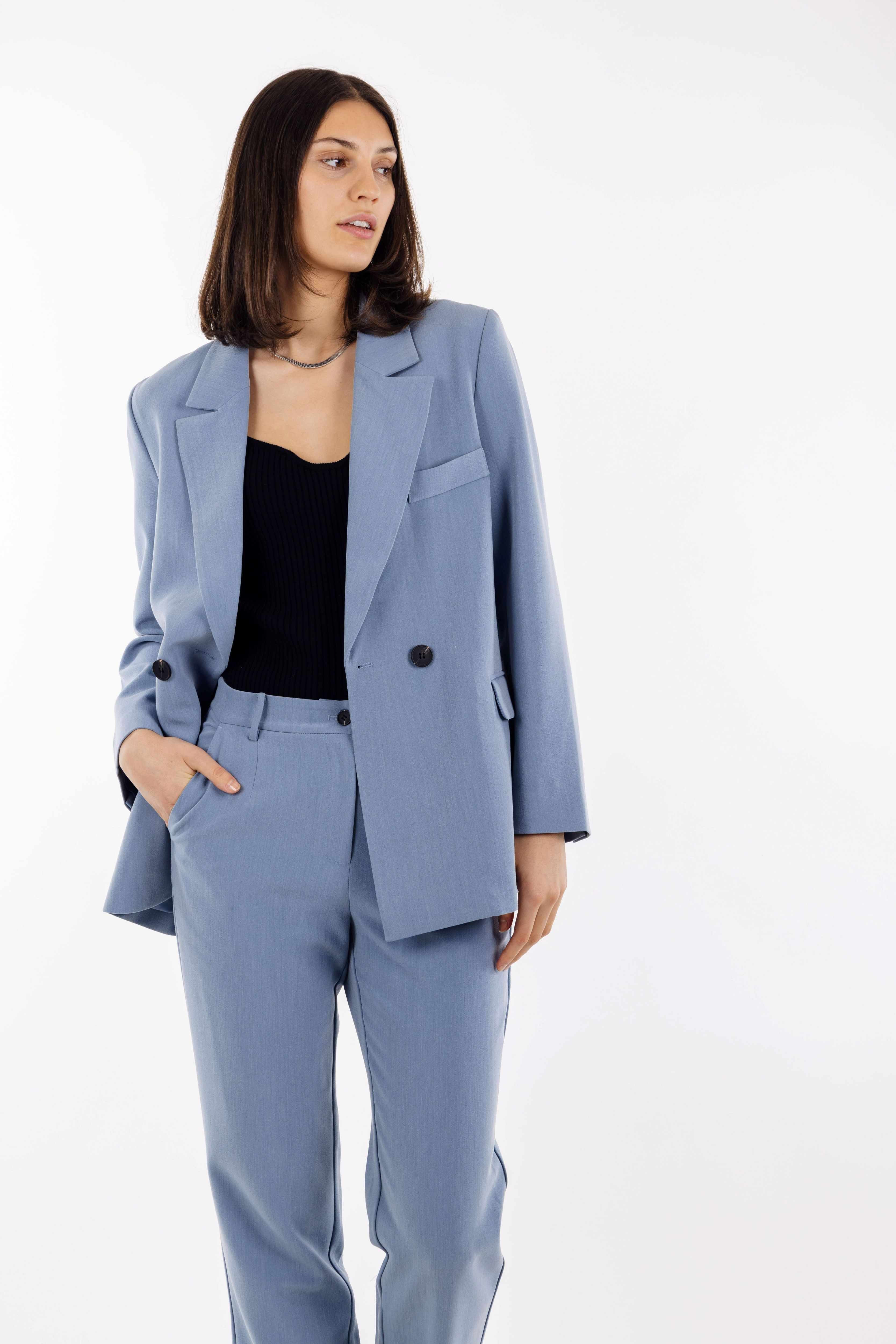 Urban Pioneers Female Devaki Blazer BLAZER FADED DENIM