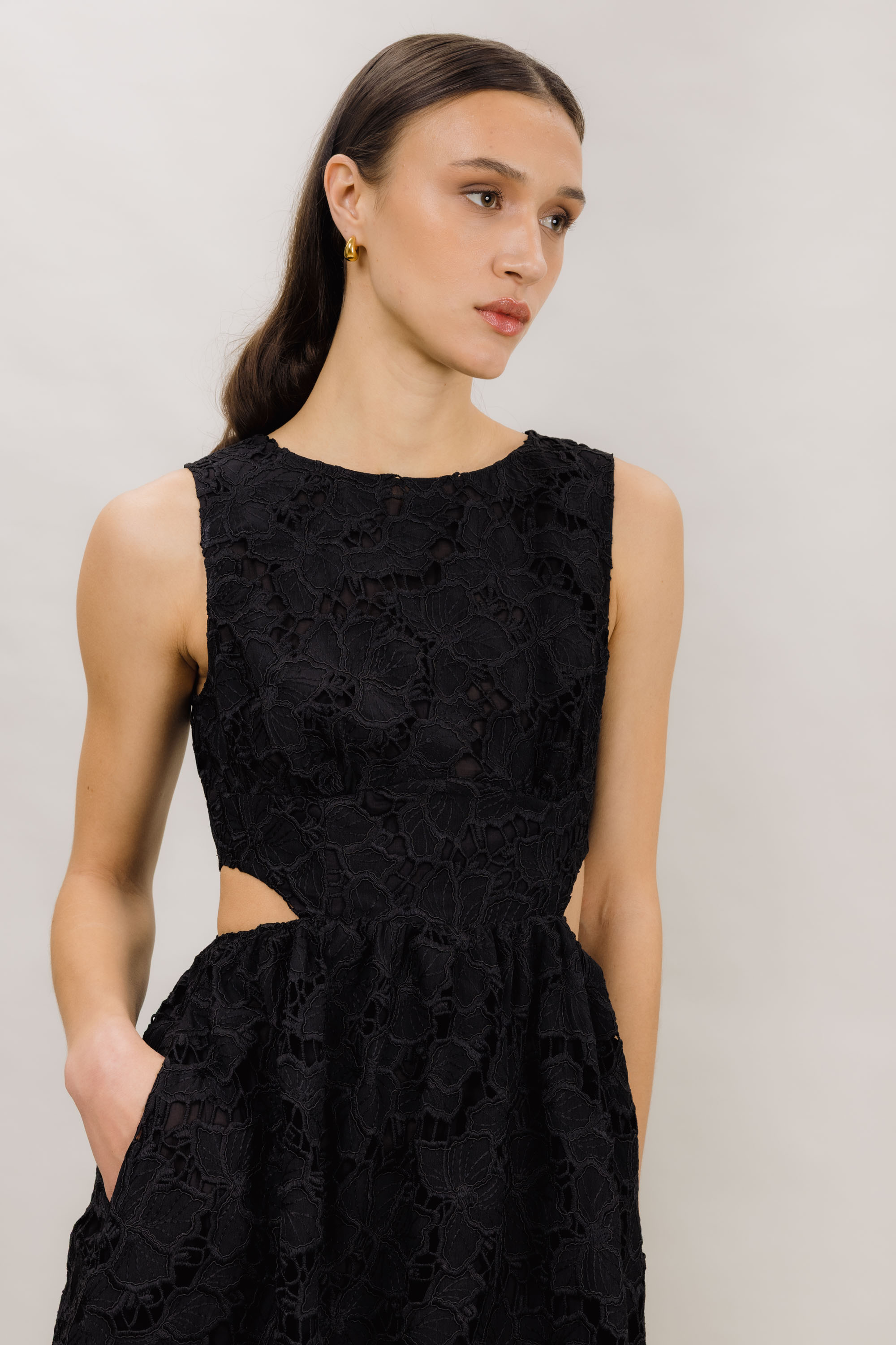 Urban Pioneers Female Donata Dress DRESS BLACK