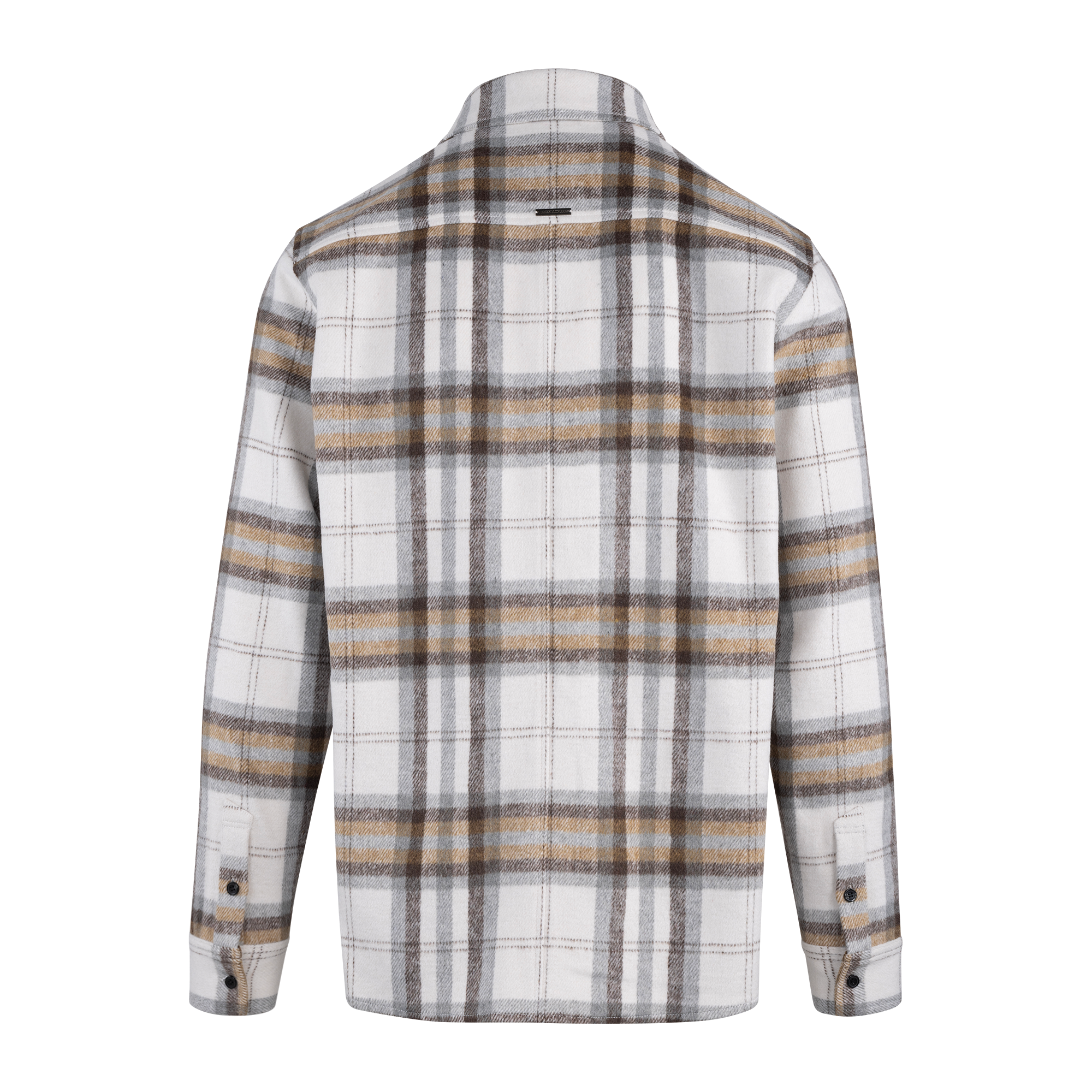 Urban Pioneers Male Doomey Overshirt SHIRT CREAM CHECK