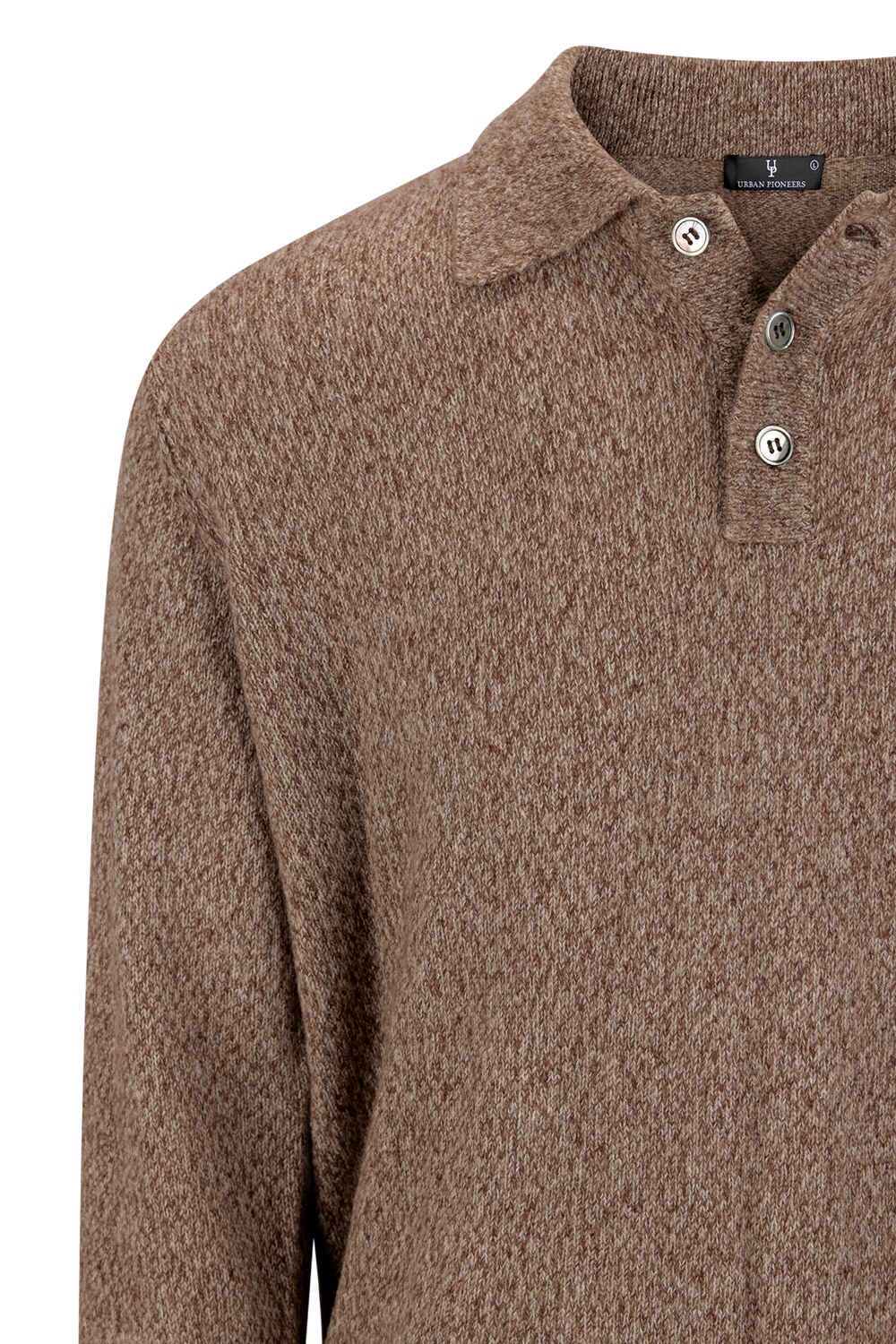 Urban Pioneers Male Edmund Sweater SWEATER BROWN MELANGE