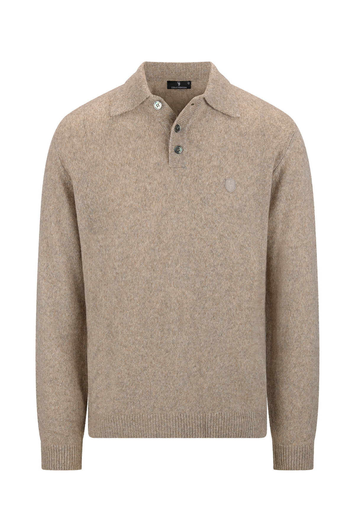 Urban Pioneers Male Edmund Sweater SWEATER SAND MELANGE