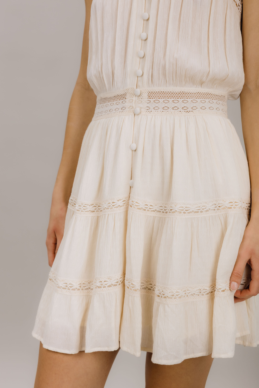 Urban Pioneers Female Eleah Dress DRESS CREAM