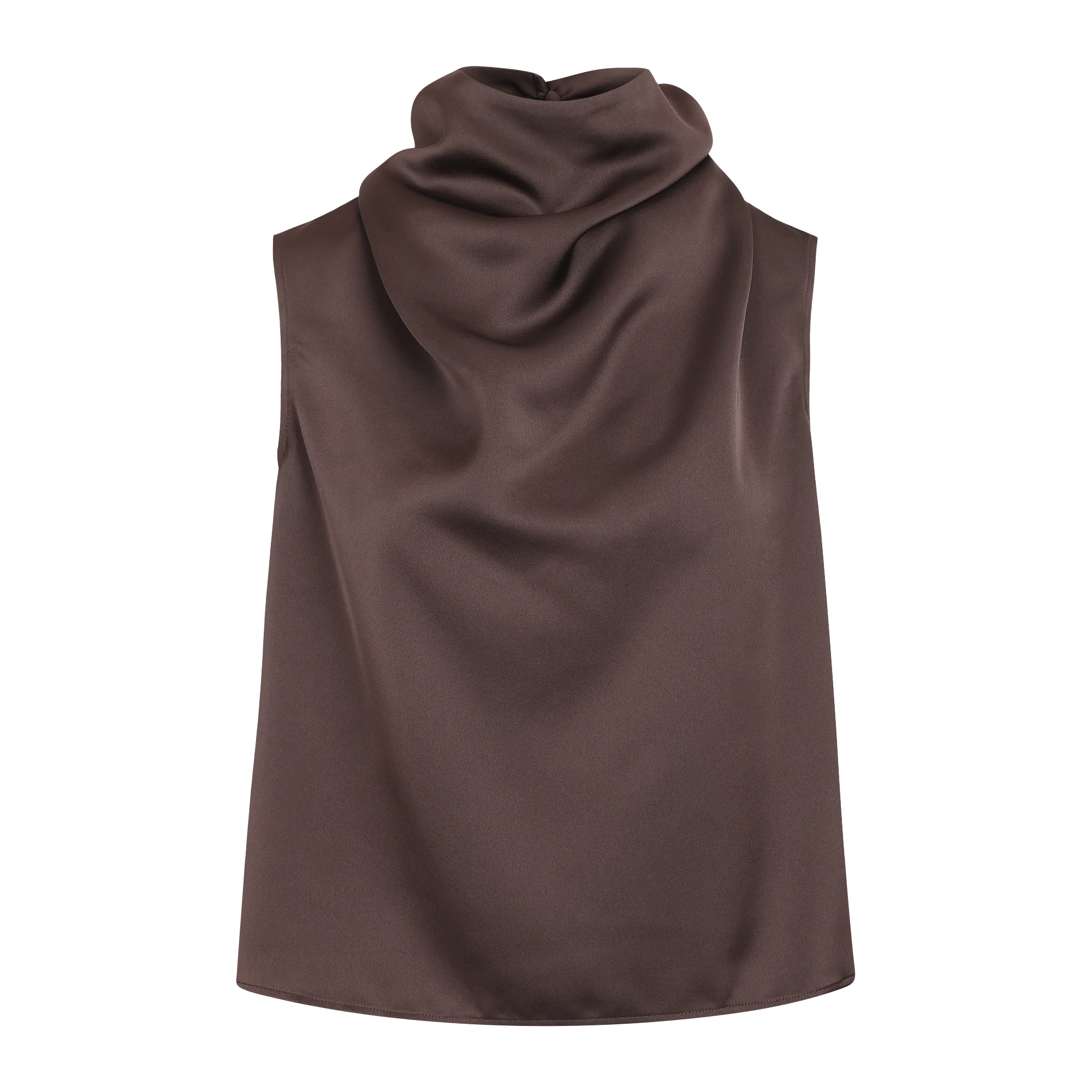 Urban Pioneers Female Ellinor Top TOP BLACK COFFEE