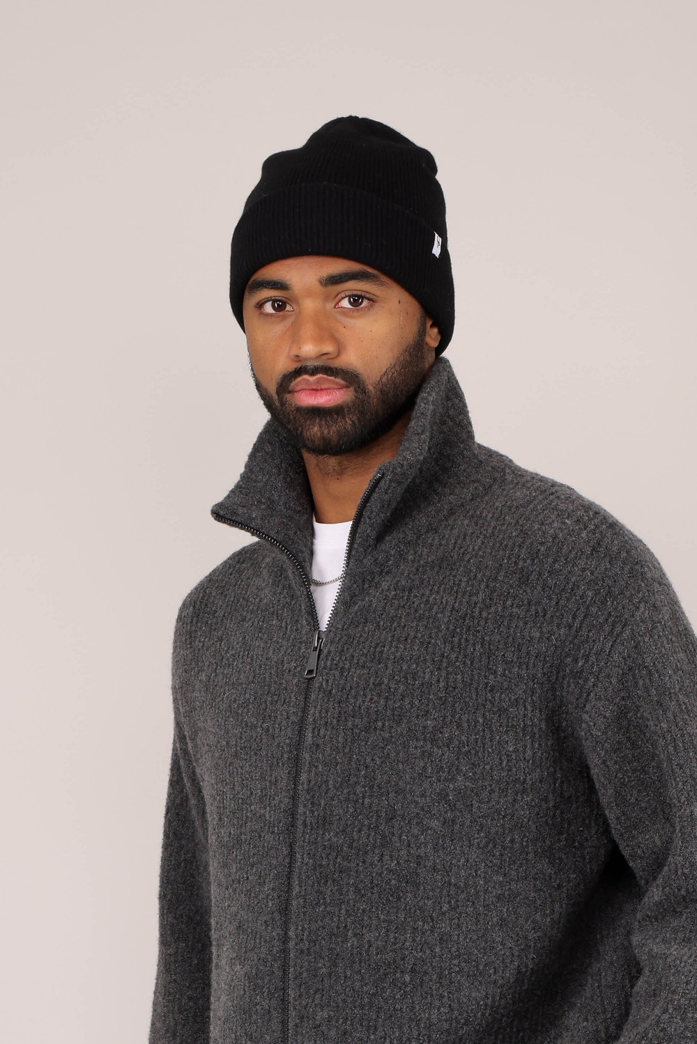 Urban Pioneers Male Emilio Beanie HAT BLACK