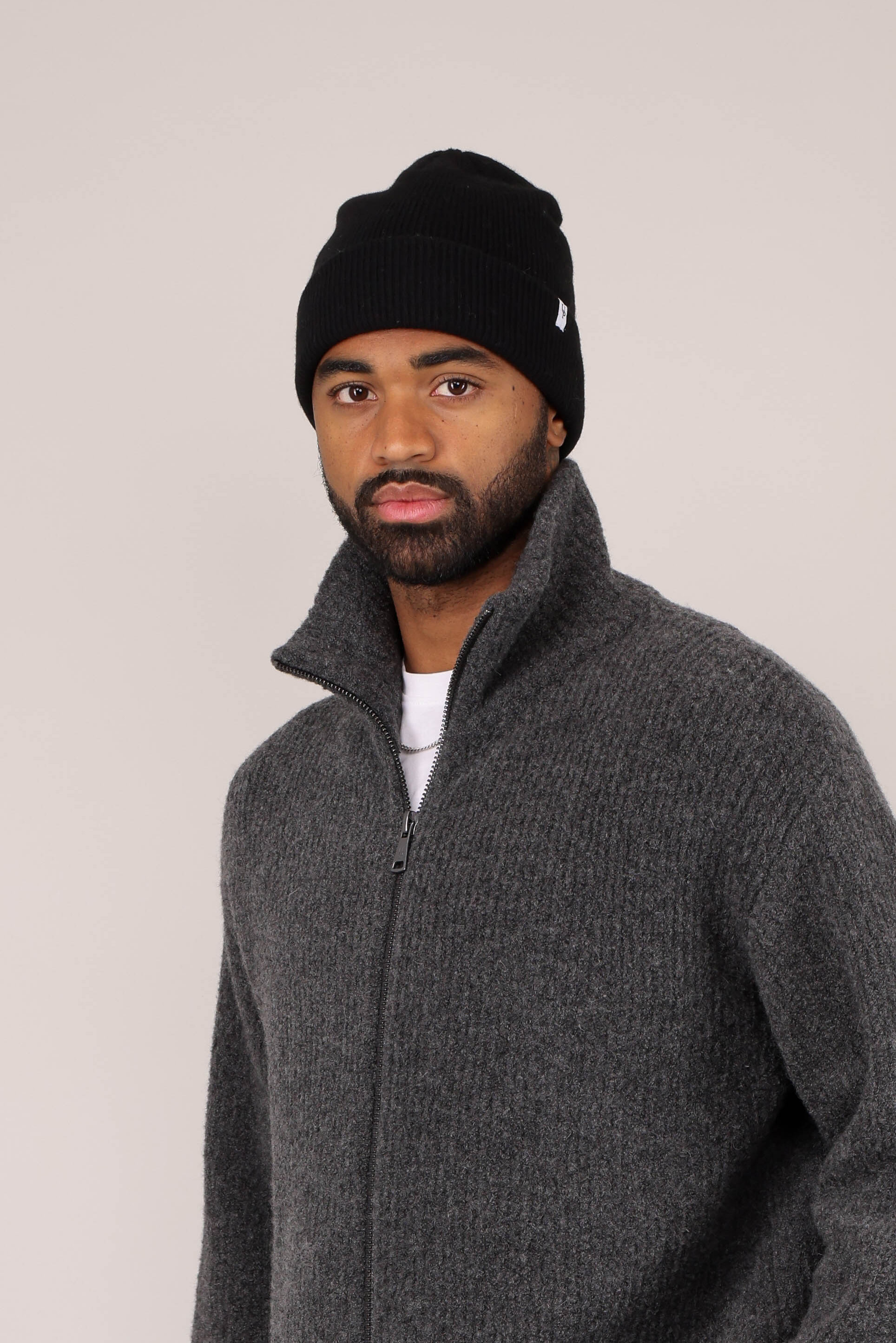 Urban Pioneers Male Emilio Beanie HAT BLACK