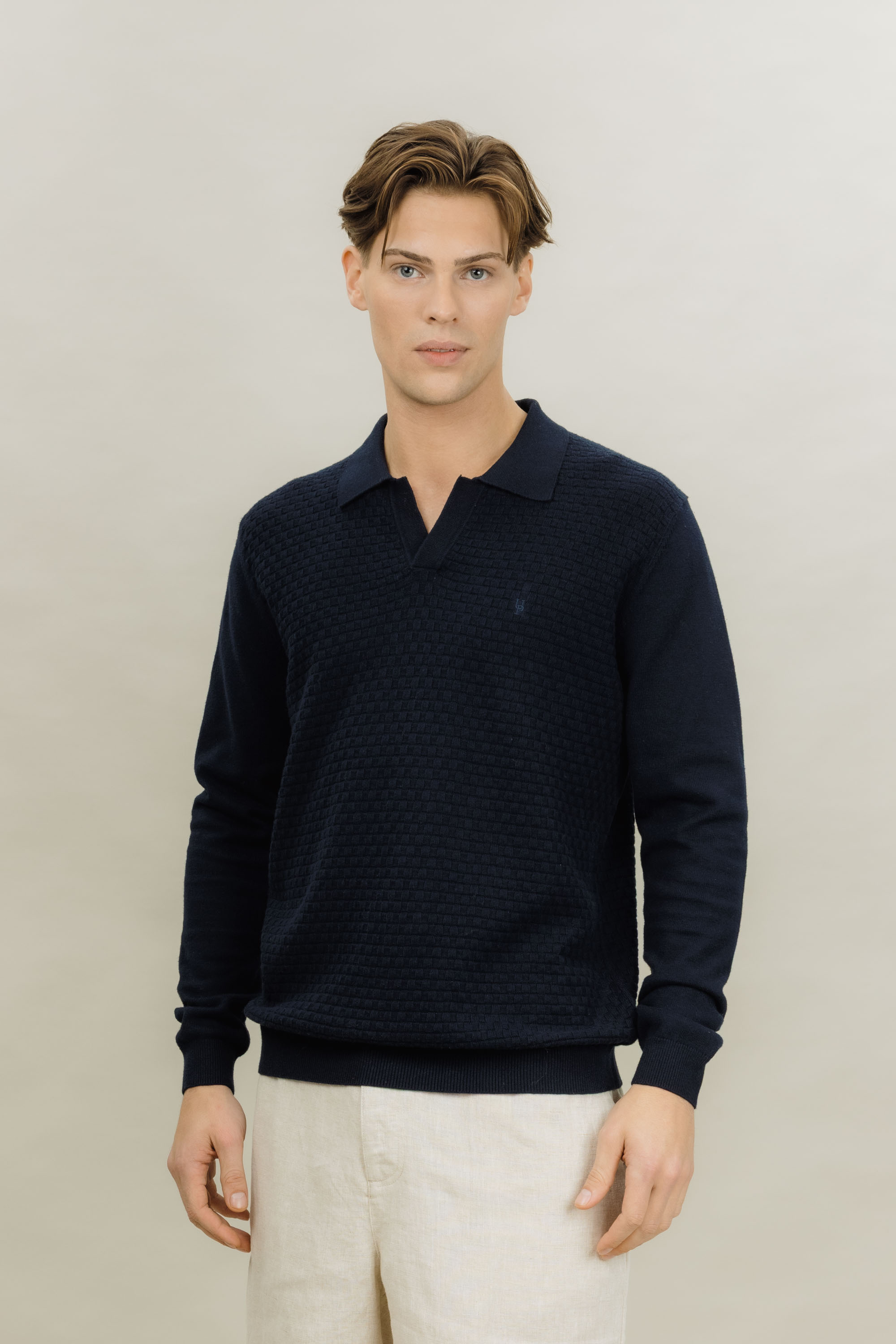 Urban Pioneers Male Ettore Sweater SWEATER DARK NAVY