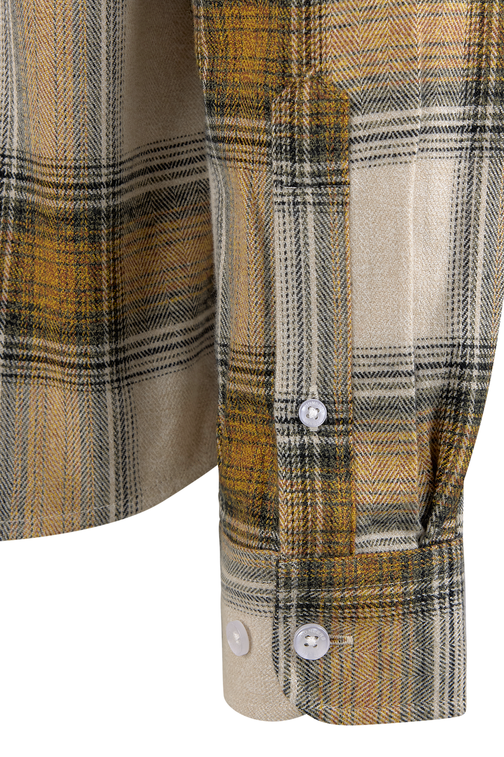 Urban Pioneers Male Everett LS Shirt SHIRT YELLOW CHECK