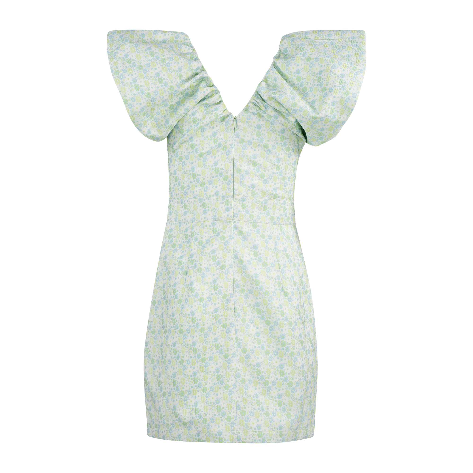 Urban Pioneers Female Evi Dress DRESS AOP JADE LIME