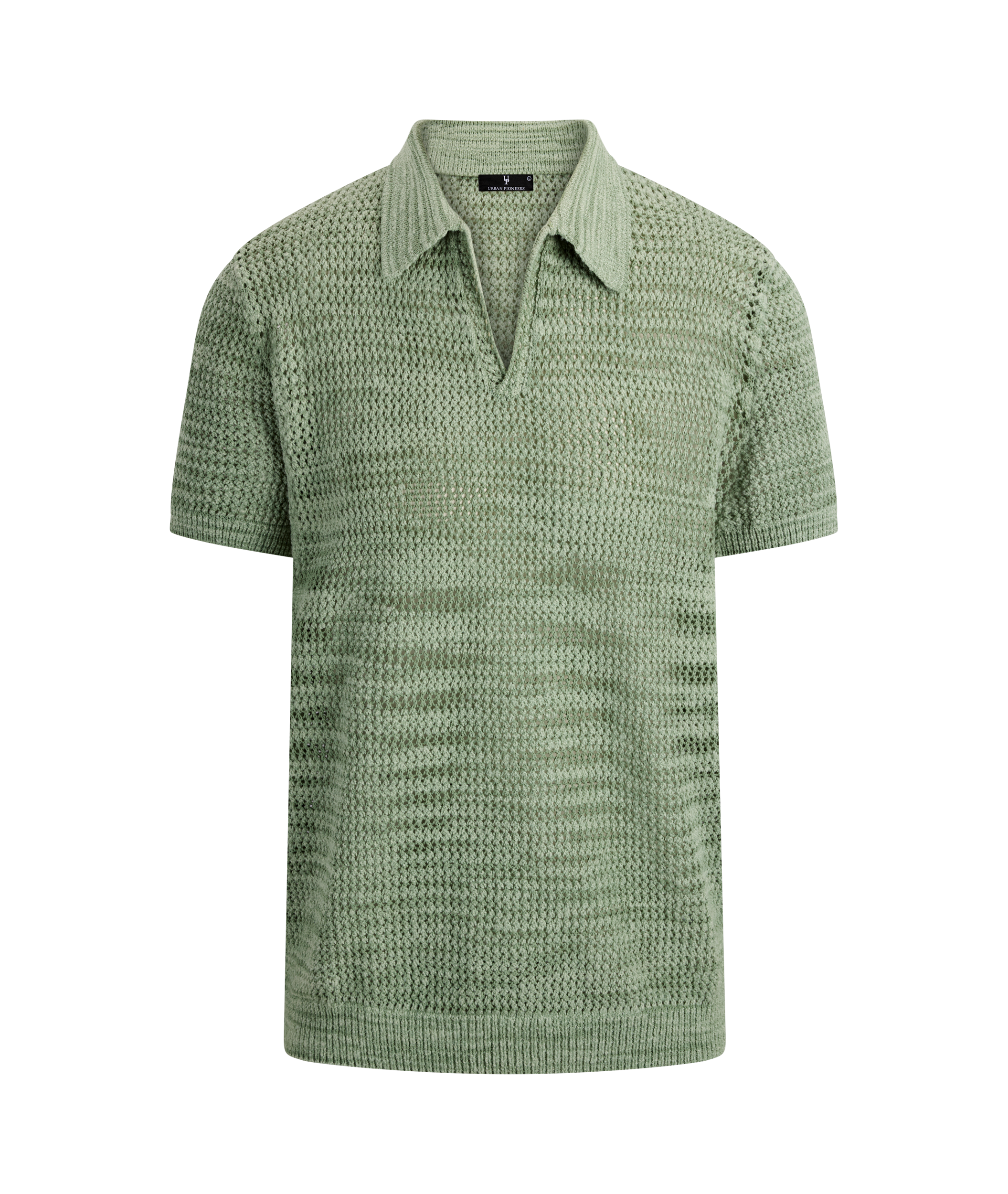 Urban Pioneers Male Ezio Pique PIQUE LIGHT GREEN