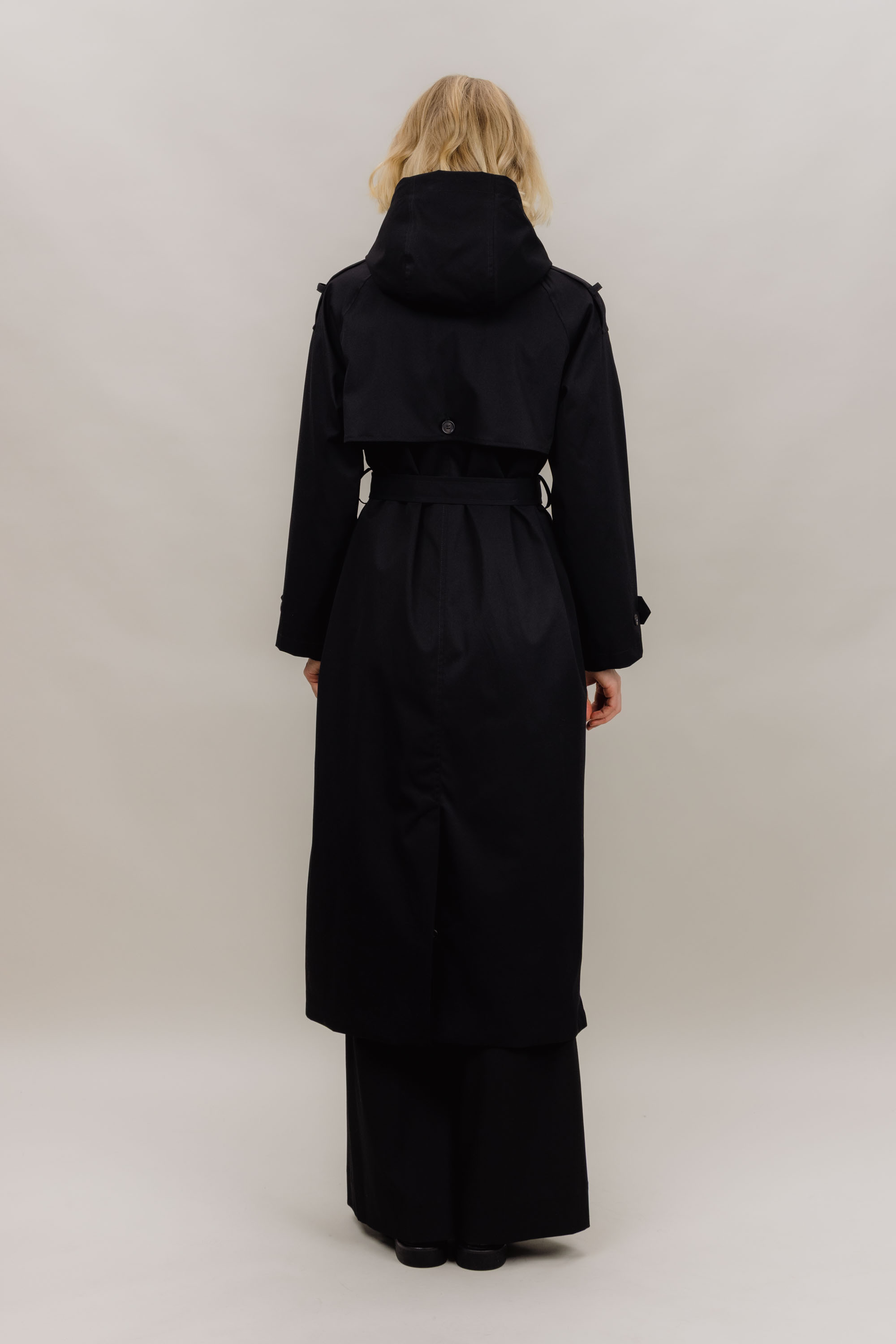 Urban Pioneers Female Fadoura Trench Coat COAT BLACK