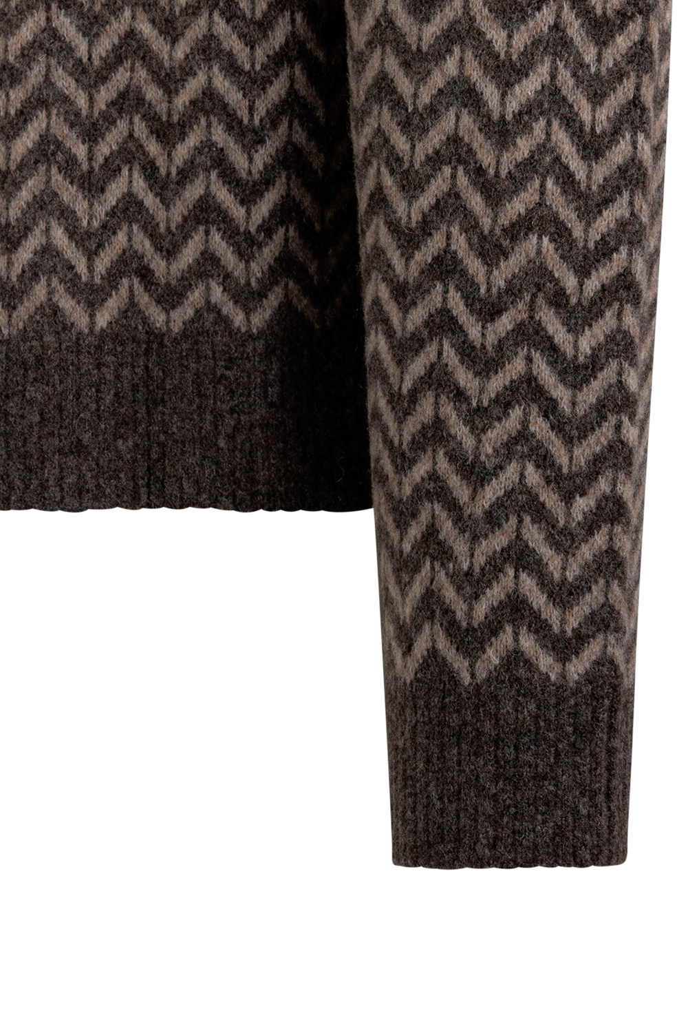 Urban Pioneers Male Fausto Sweater SWEATER BROWN