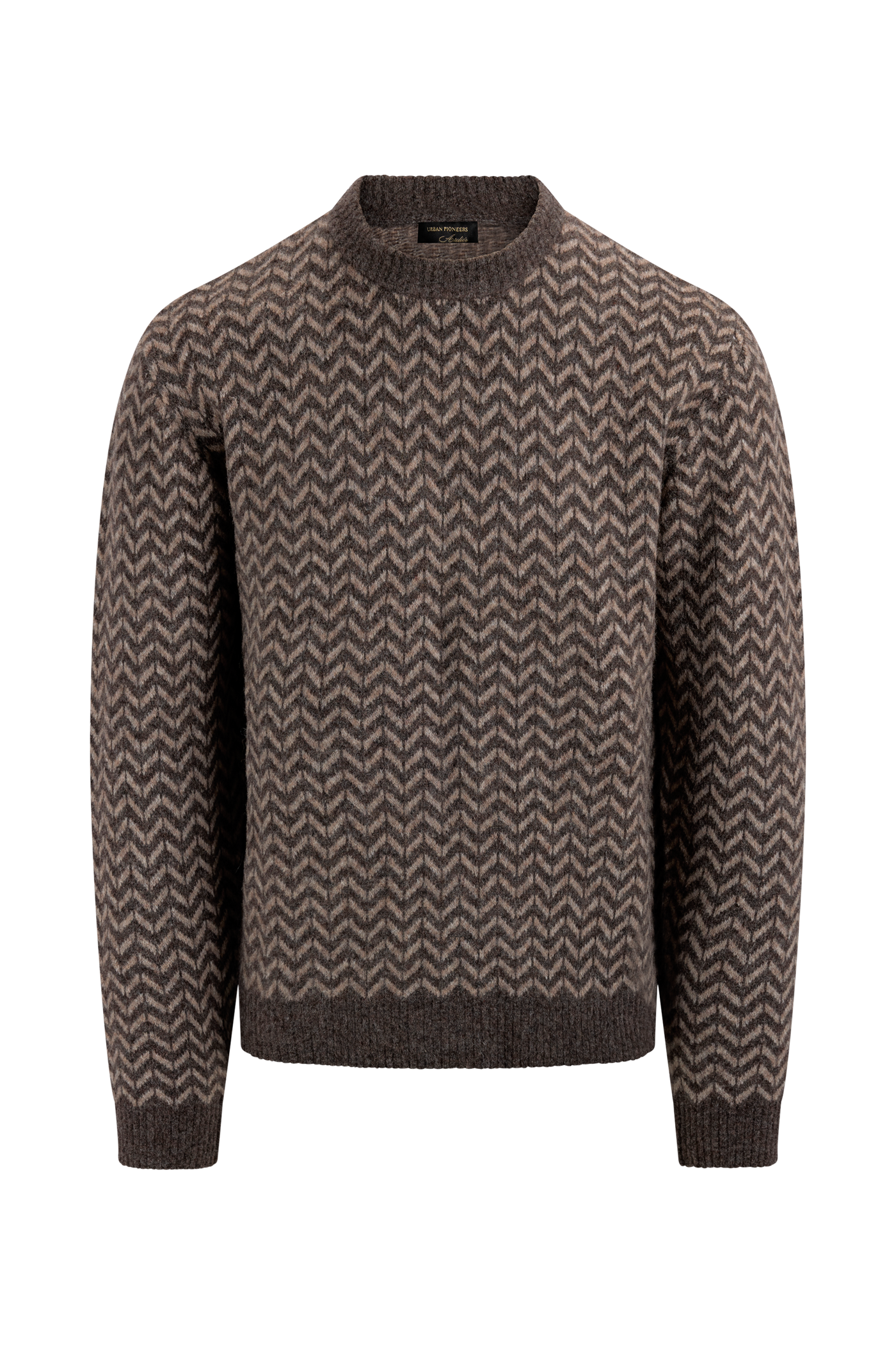 Urban Pioneers Male Fausto Sweater SWEATER BROWN