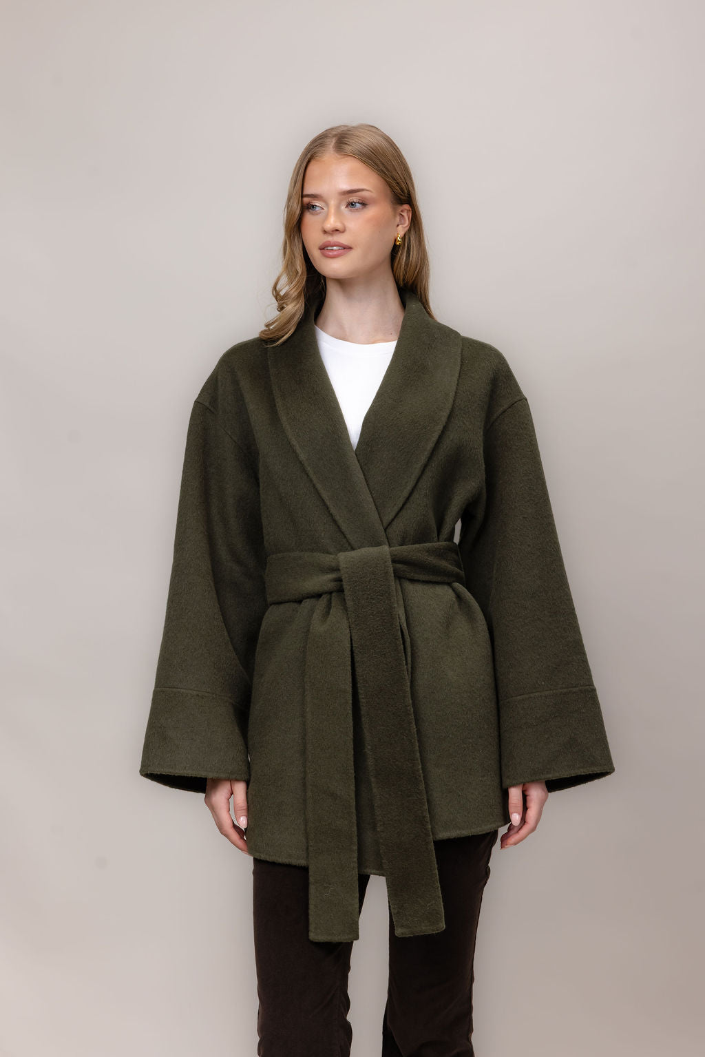 Urban Pioneers Female Federica Coat COAT DARK OLIVE