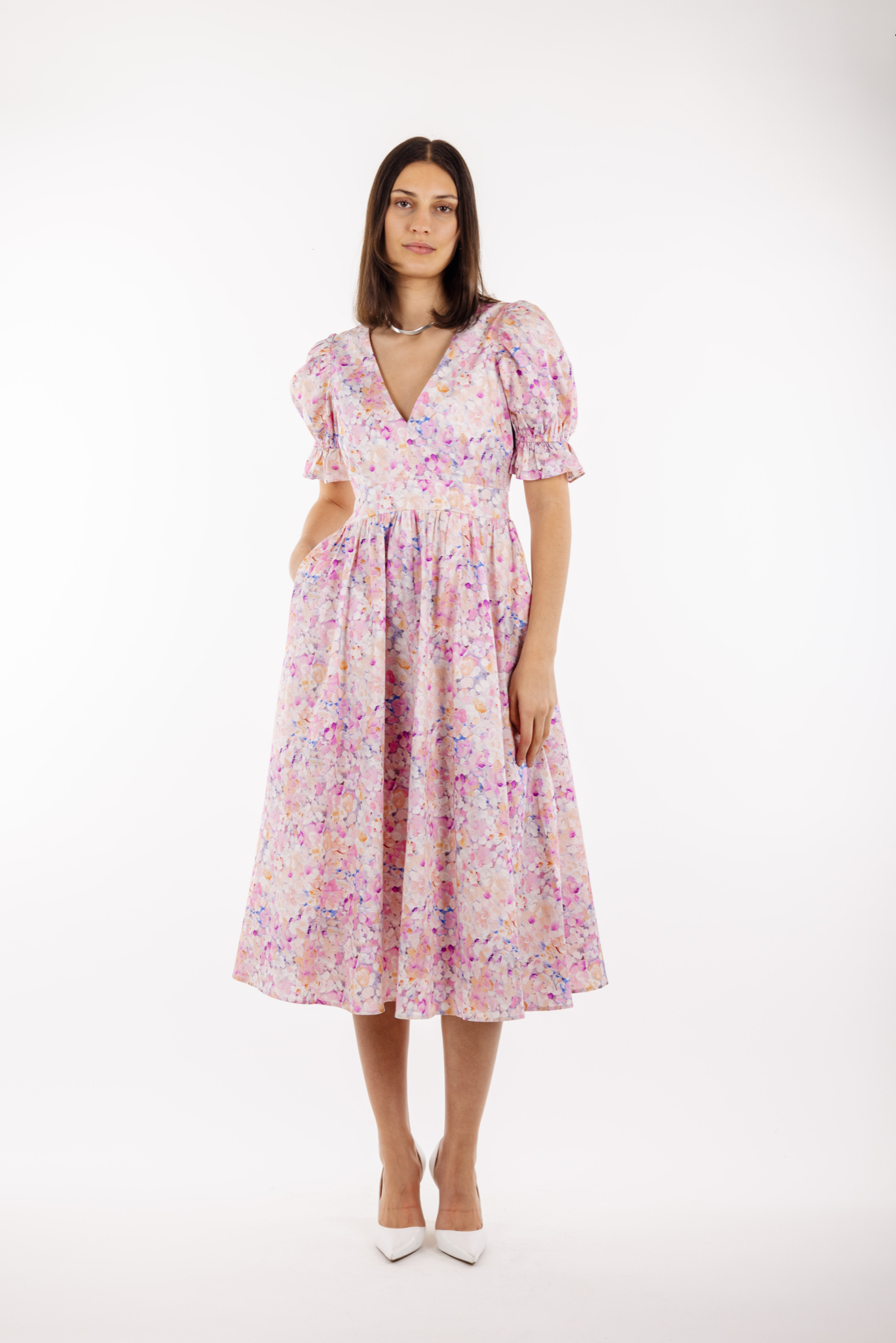 Urban Pioneers Female Felicia Dress DRESS PINK AOP