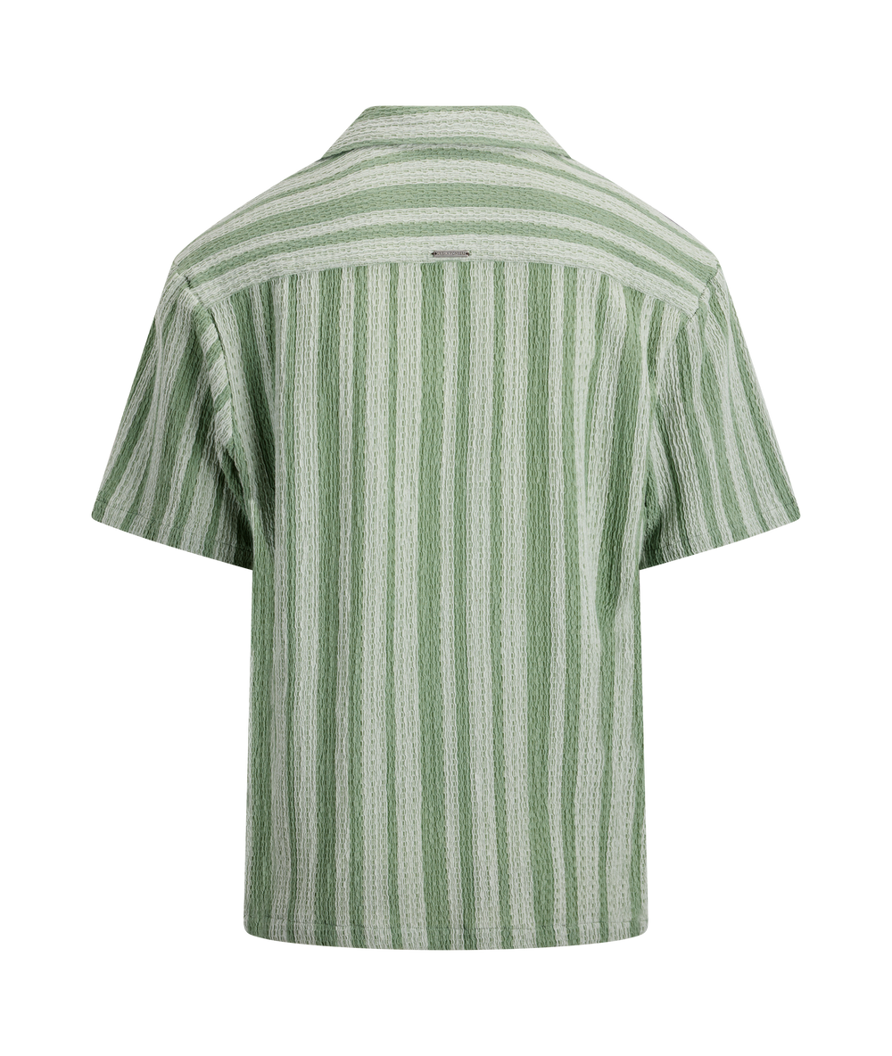 Urban Pioneers Male Ferrara SS Shirt SS SHIRT LIGHT GREEN
