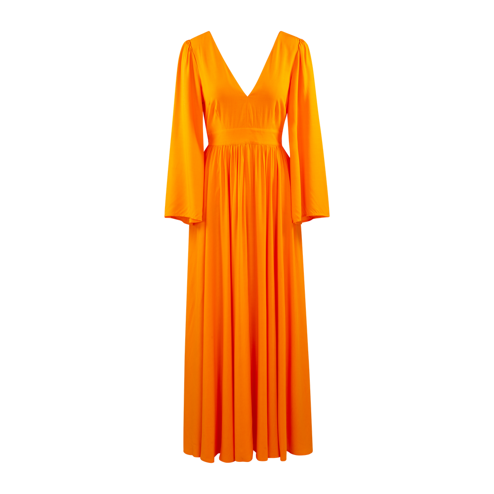 Urban Pioneers Female Florissa Dress DRESS PERSIMMON ORANGE