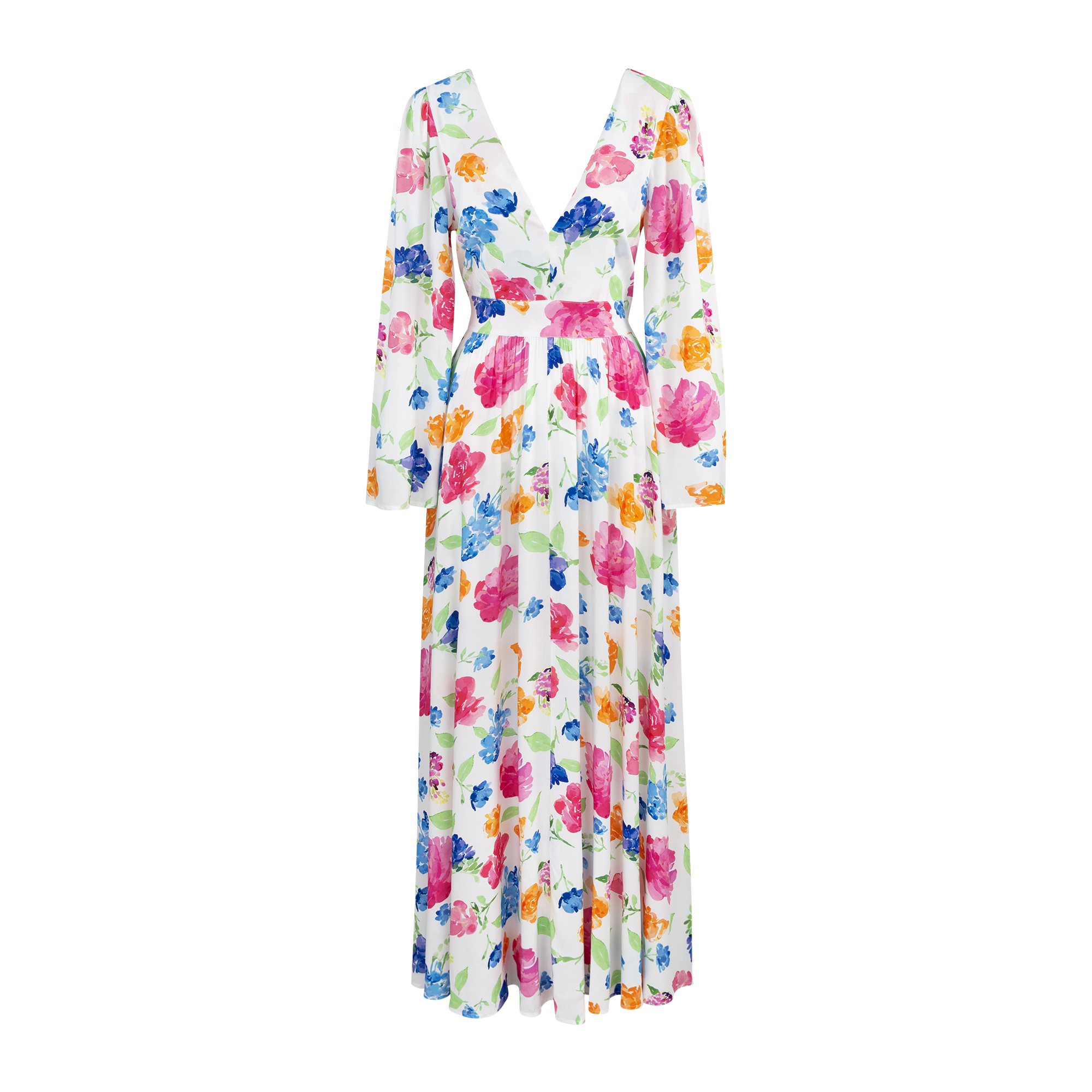 Urban Pioneers Female Florissa Dress DRESS WHITE AOP