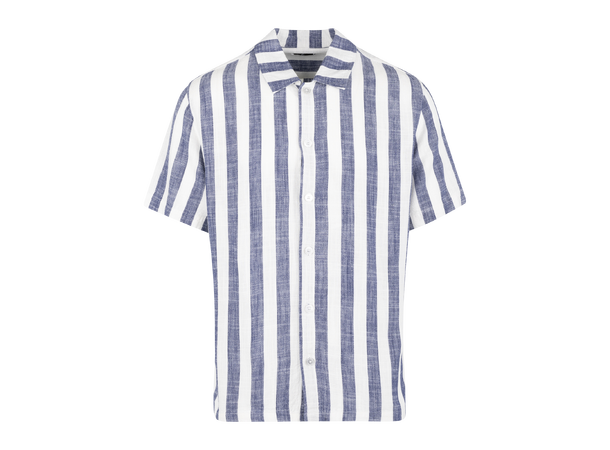 Urban Pioneers Male Folke Shirt SS SS SHIRT NAVY