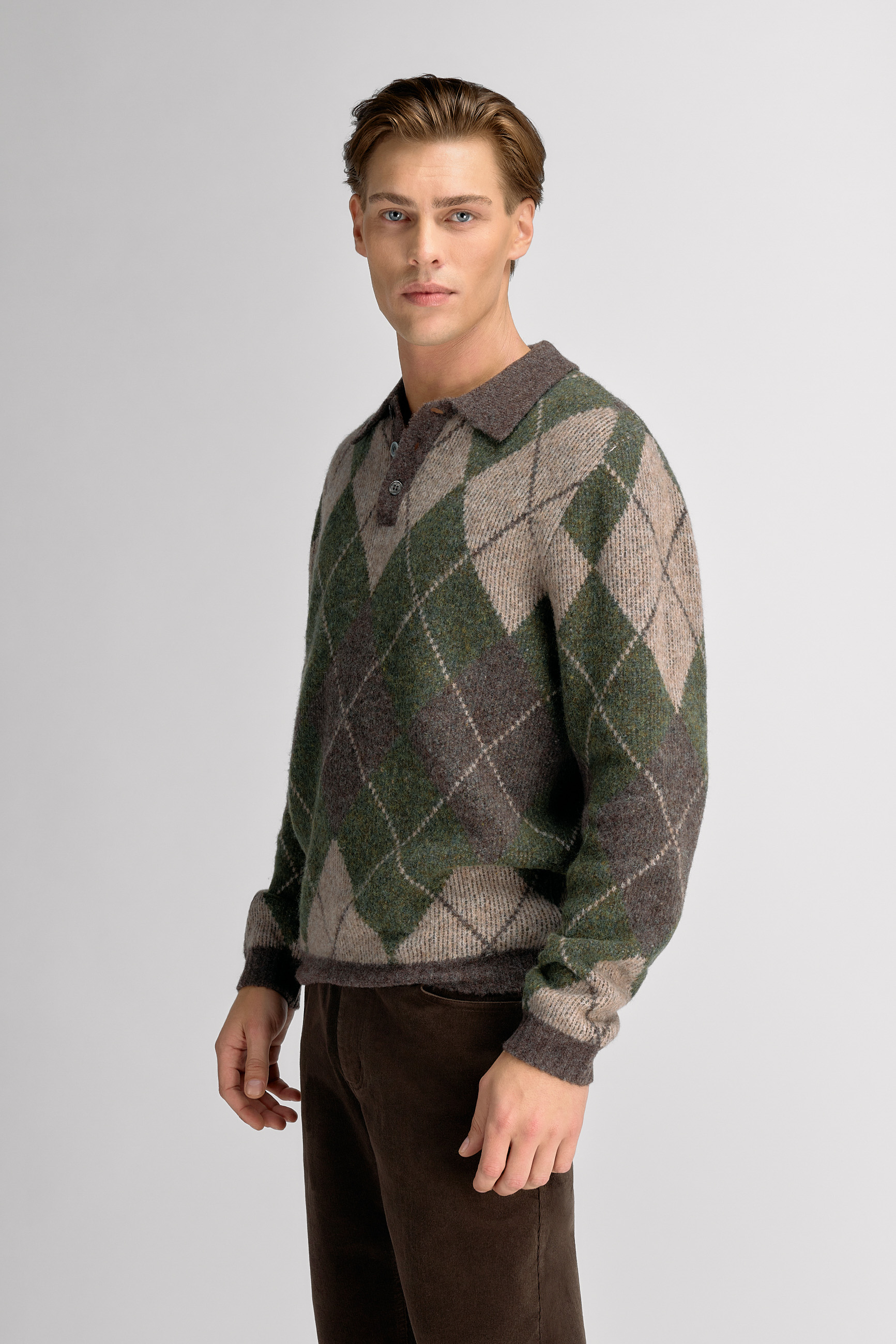 Urban Pioneers Male Gabrio Sweater SWEATER MID BROWN