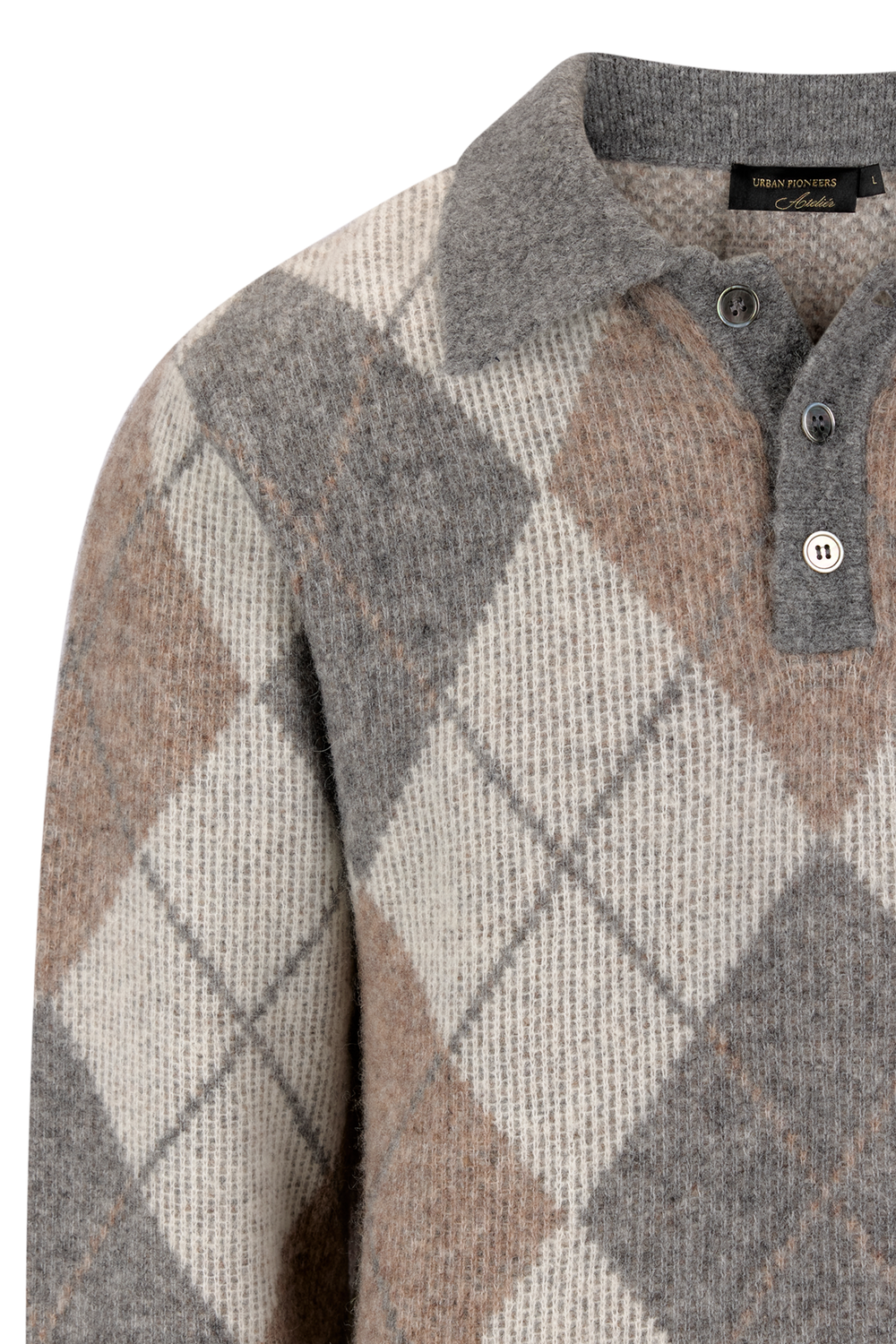 Urban Pioneers Male Gabrio Sweater SWEATER MID GREY