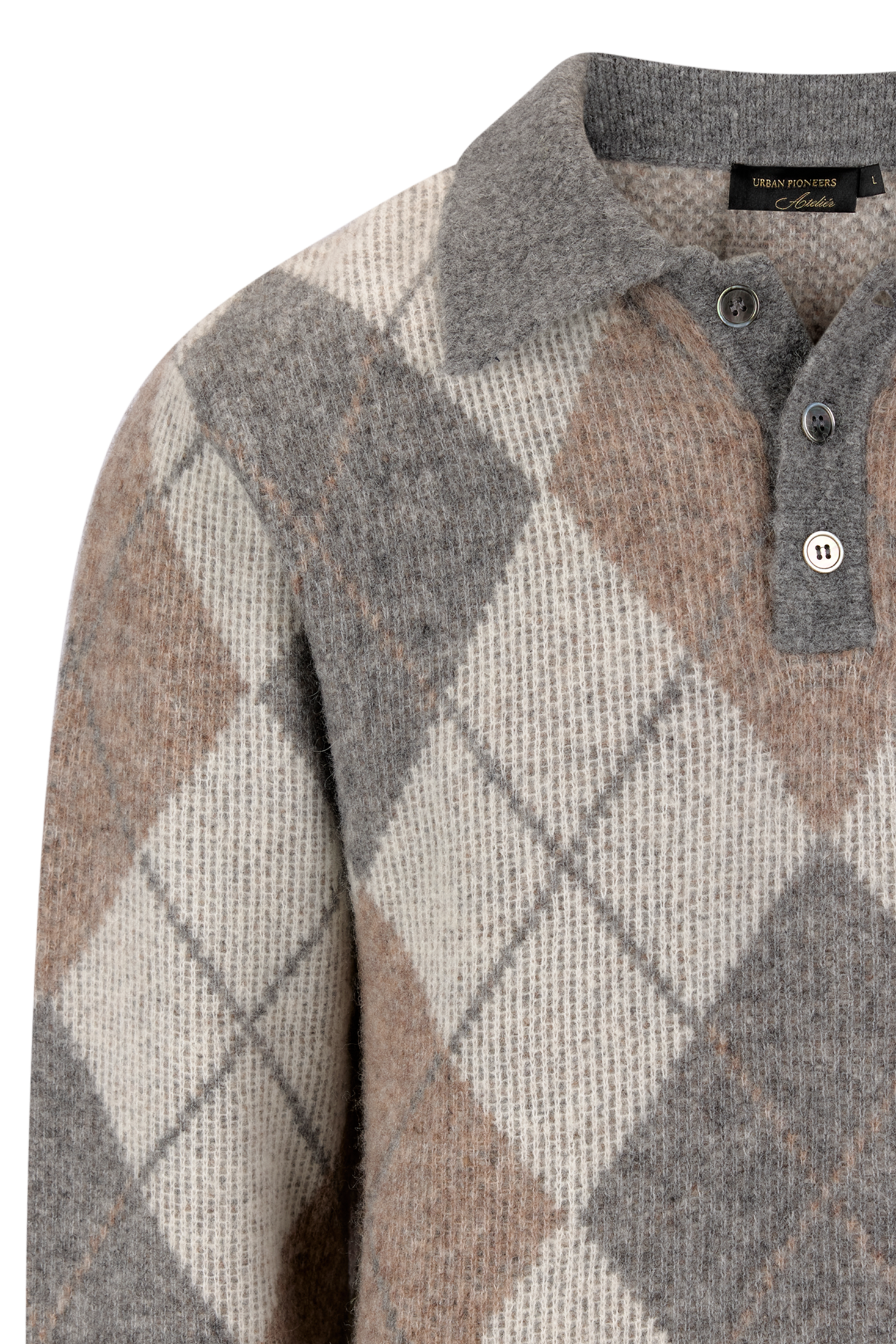 Urban Pioneers Male Gabrio Sweater SWEATER MID GREY