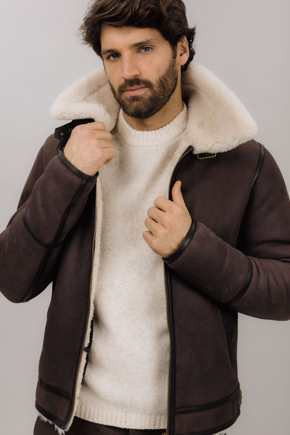 Urban Pioneers Male Gideon Sweater SWEATER CREAM