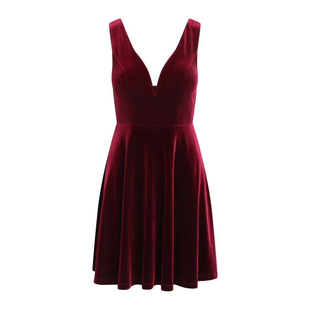 Urban Pioneers Female Ginza Dress DRESS BURGUNDY