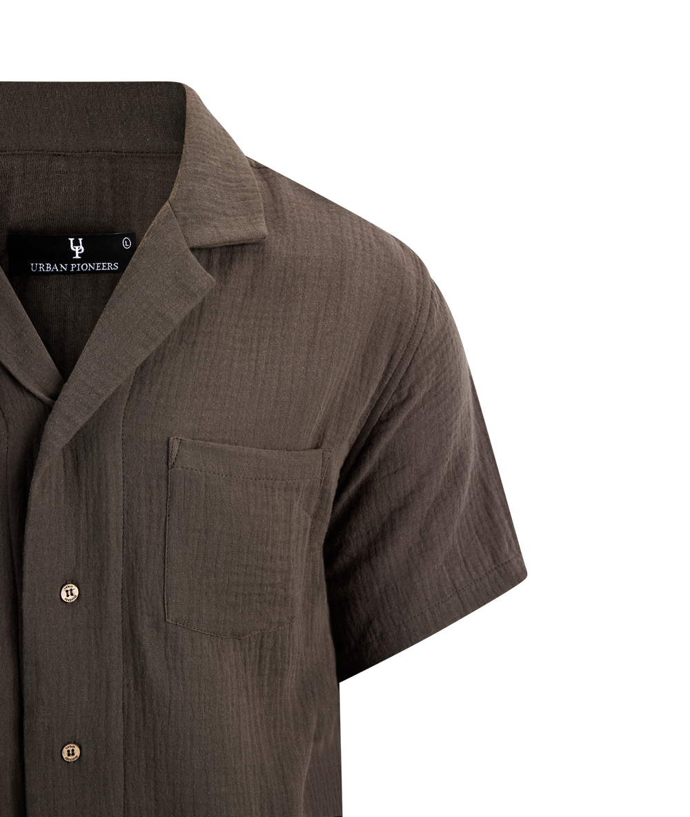 Urban Pioneers Male Giorgio SS Shirt SS SHIRT AFTER DARK