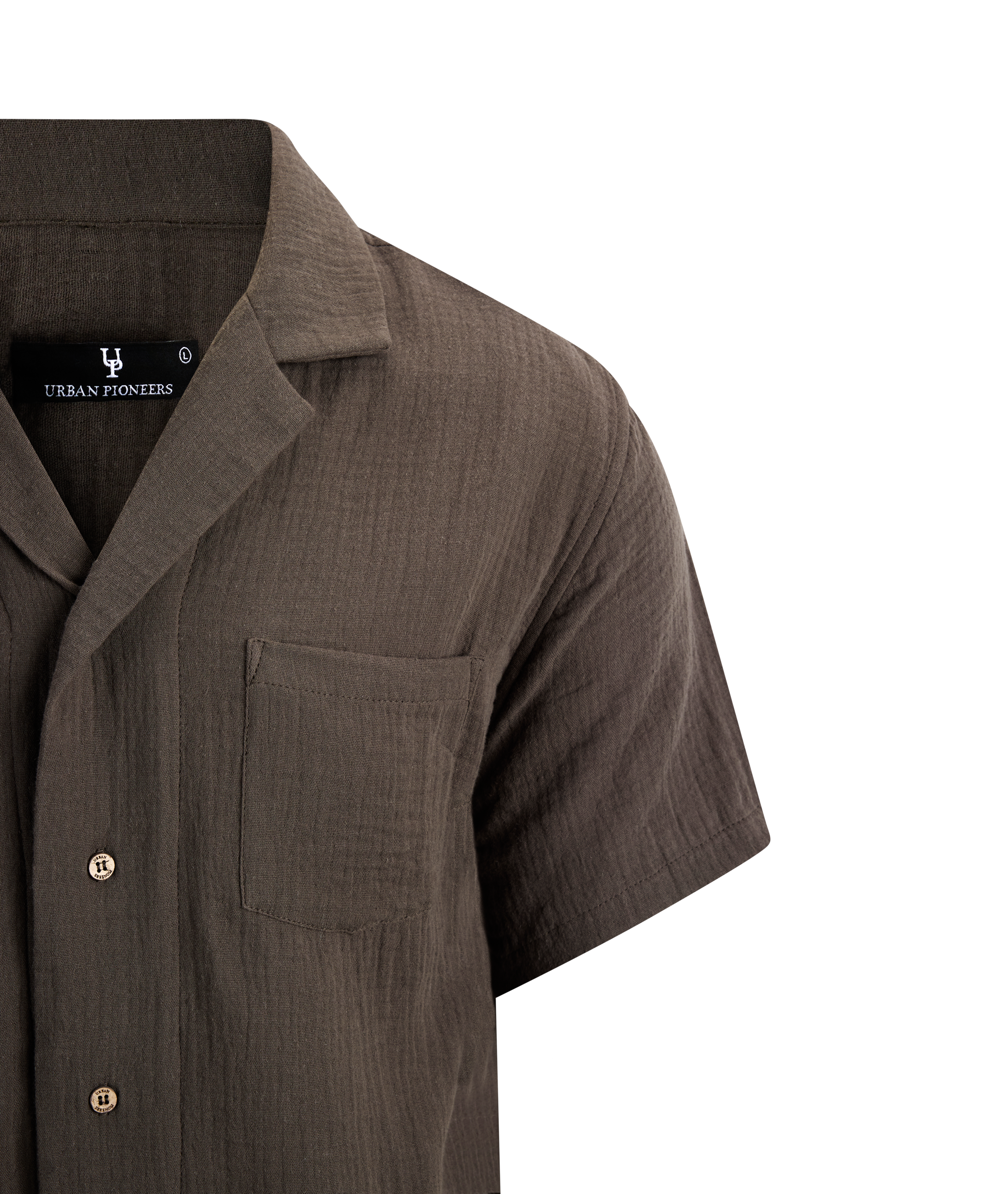 Urban Pioneers Male Giorgio SS Shirt SS SHIRT AFTER DARK