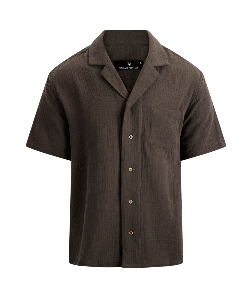 Urban Pioneers Male Giorgio SS Shirt SS SHIRT AFTER DARK