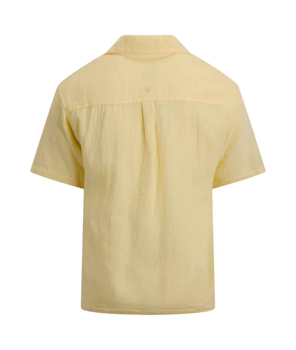 Urban Pioneers Male Giorgio SS Shirt SS SHIRT PALE YELLOW