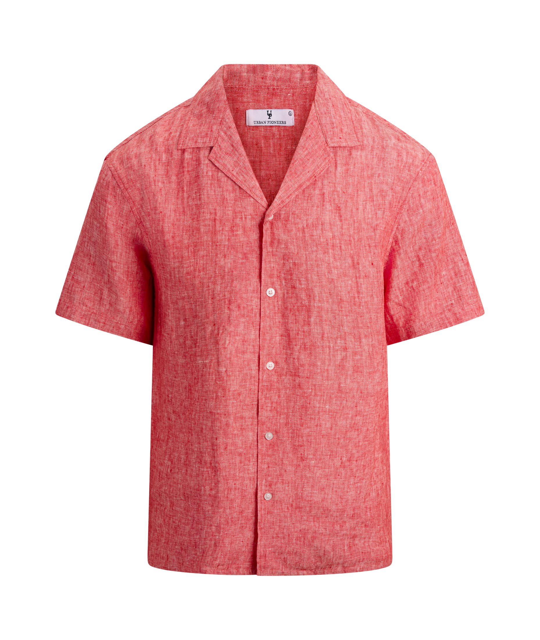Urban Pioneers Male Giuseppe SS Shirt SS SHIRT WASHED RED