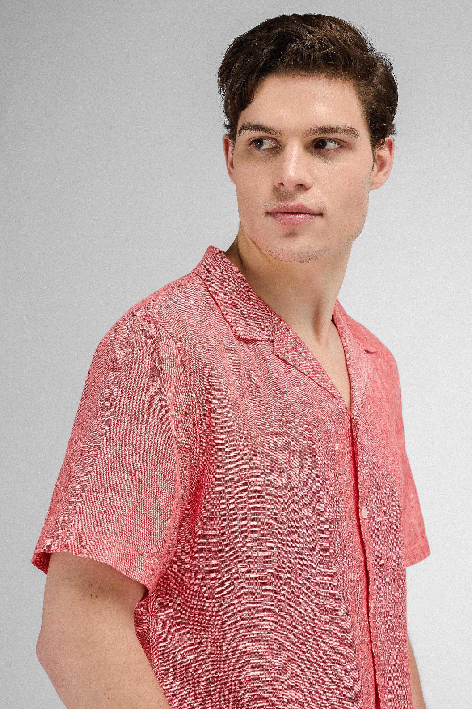 Urban Pioneers Male Giuseppe SS Shirt SS SHIRT WASHED RED