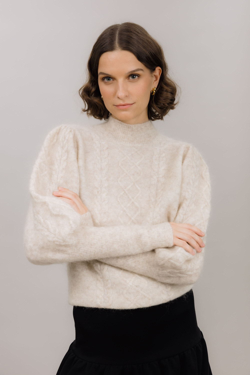 Urban Pioneers Female Grace Sweater SWEATER LIGHT SAND