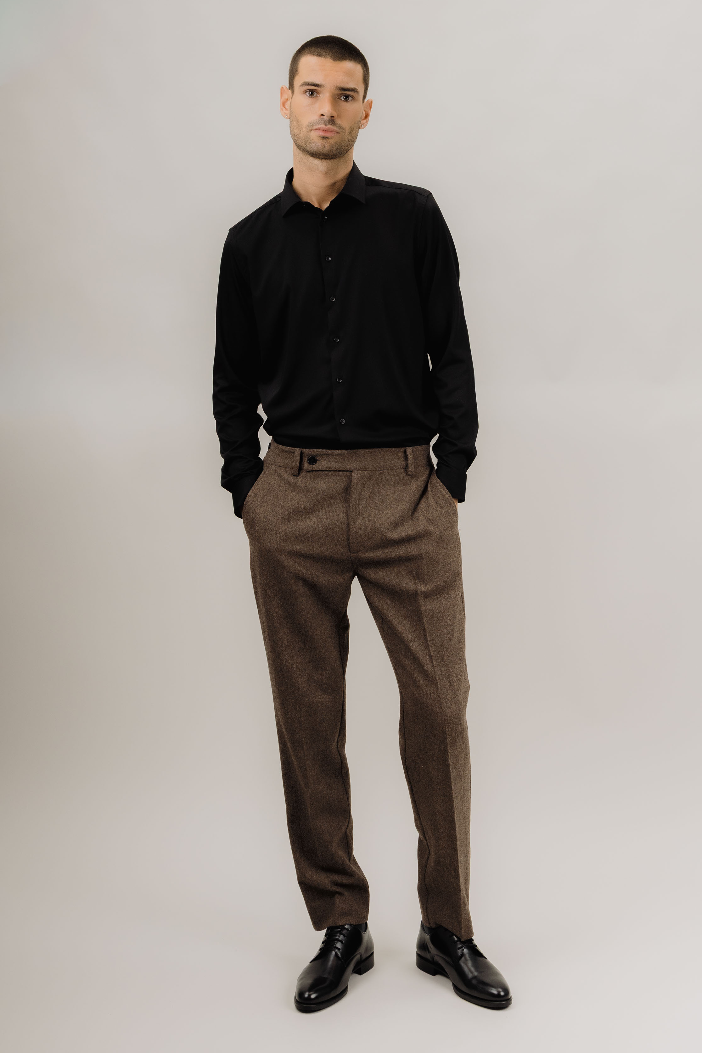 Urban Pioneers Male Grayson Pants PANTS DARK BROWN