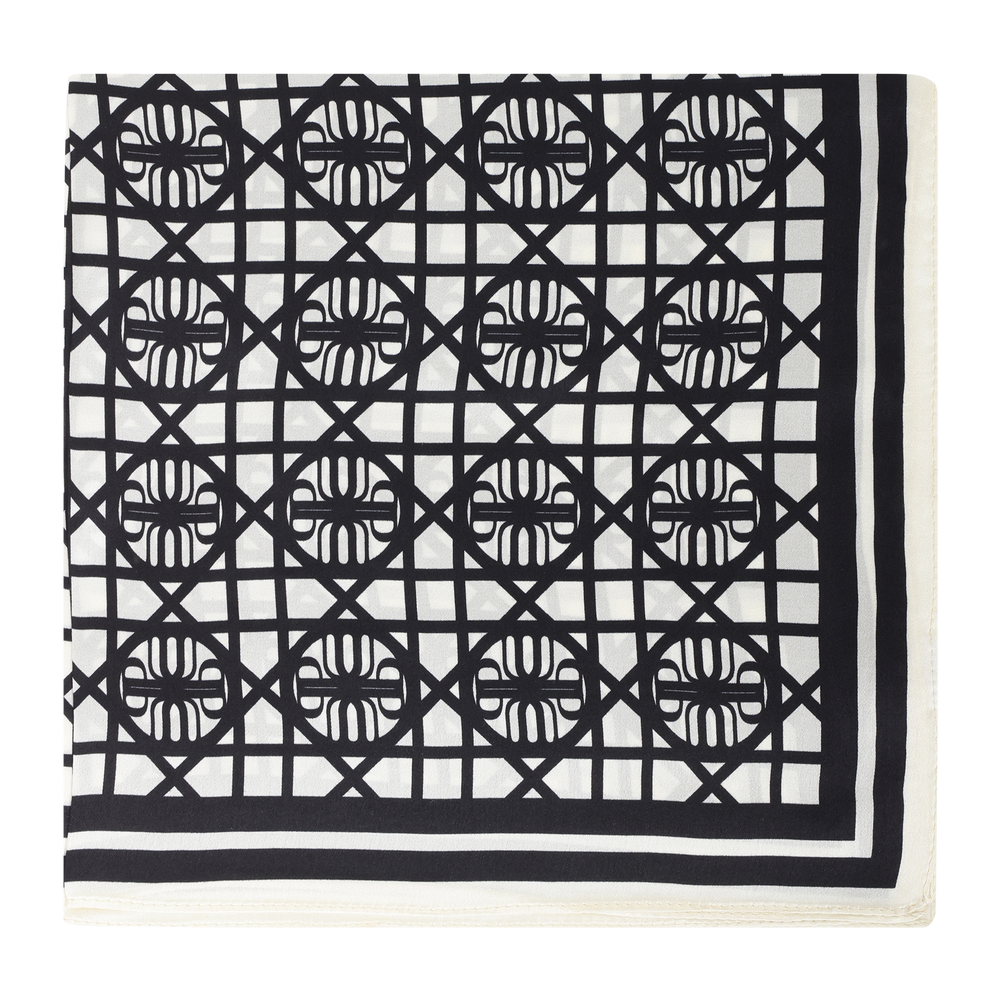 Urban Pioneers Female Havana Silk Scarf SCARF CREAM