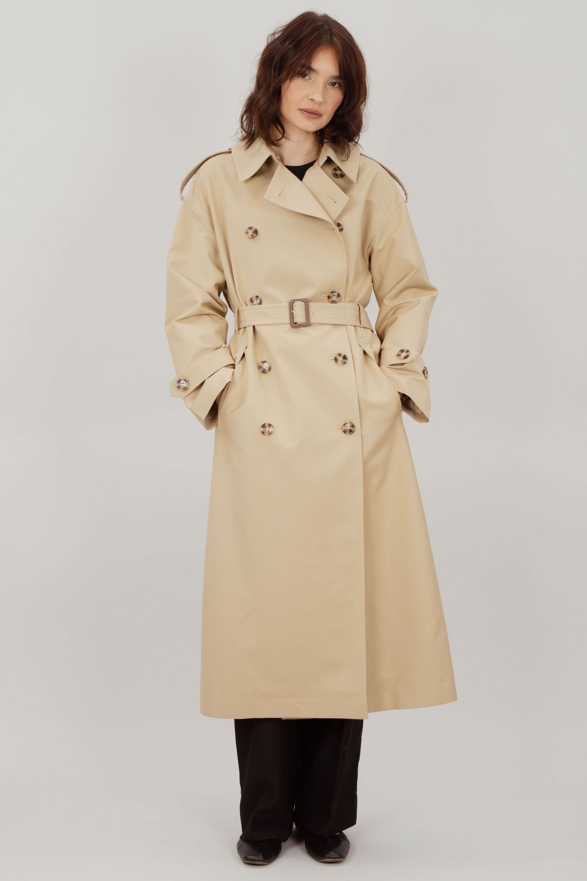 Urban Pioneers Female Ivana Trench Coat COAT KHAKI