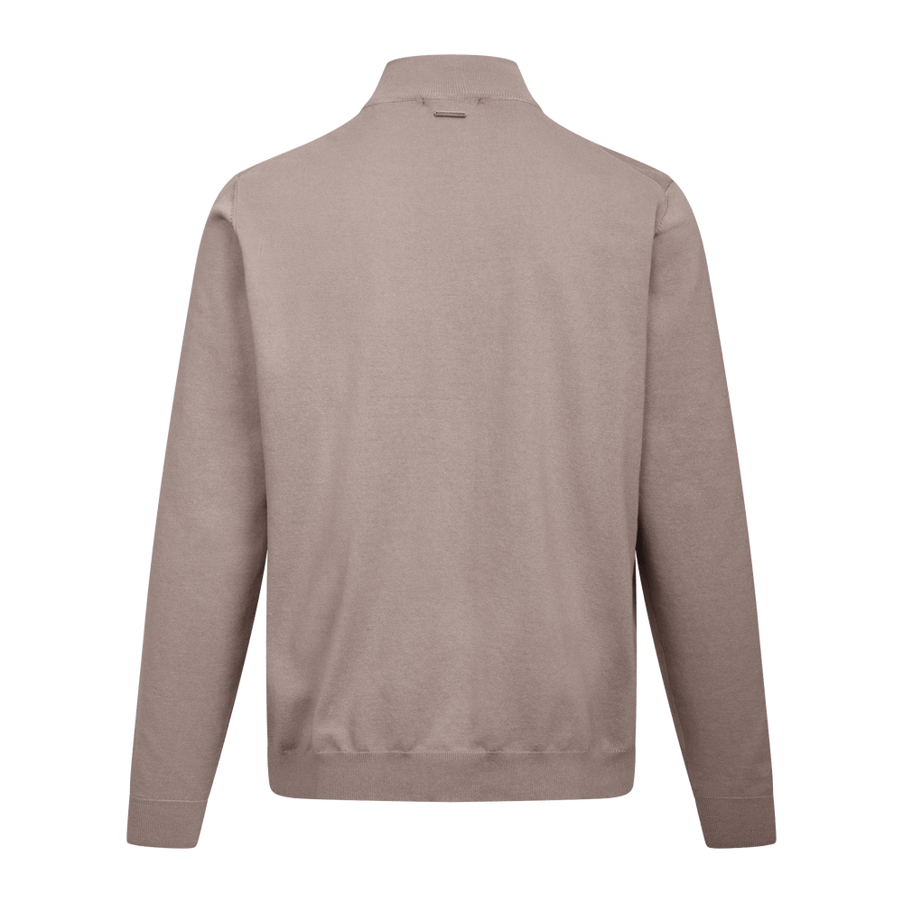 Urban Pioneers Male Jake Half-Zip SWEATER DARK SAND
