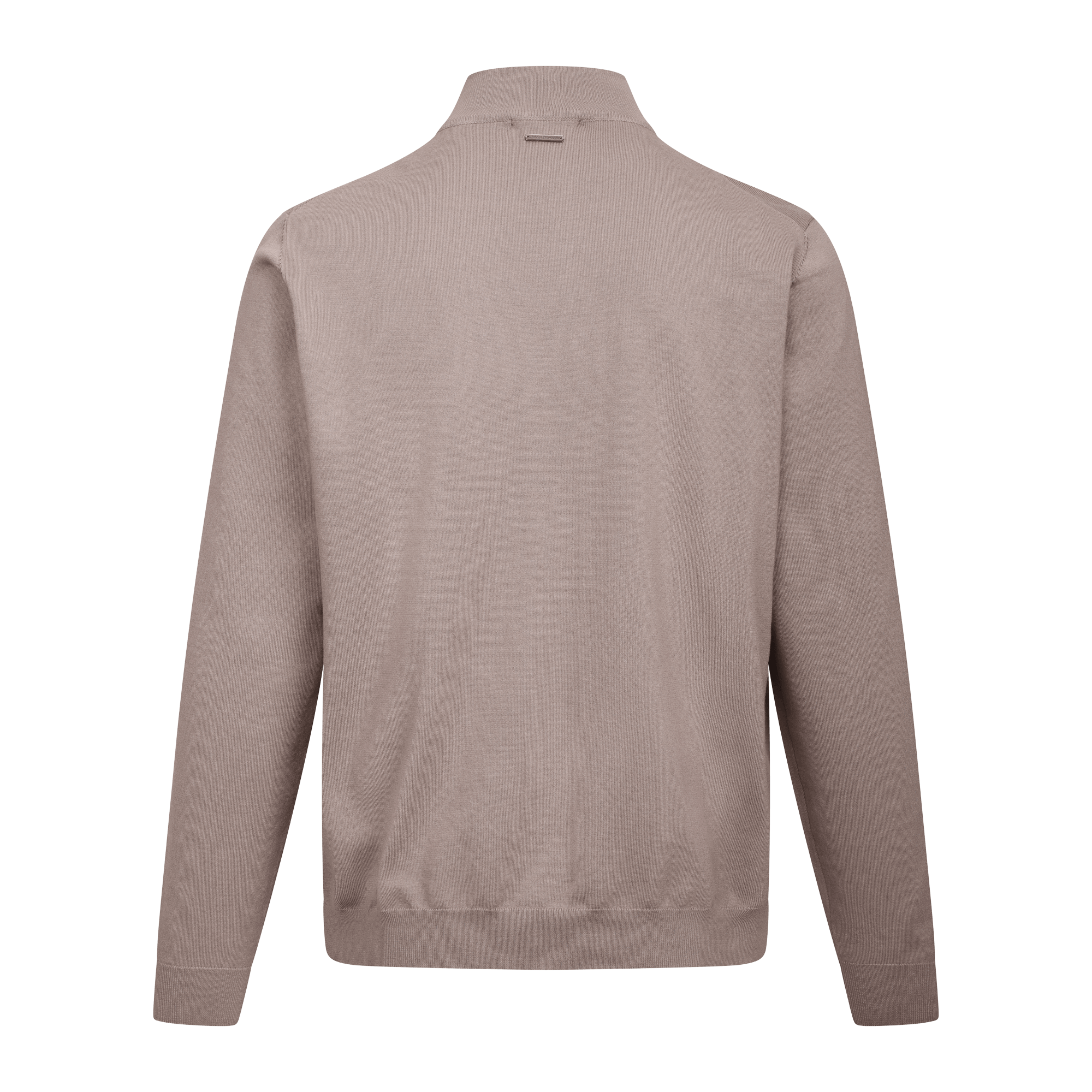 Urban Pioneers Male Jake Half-Zip SWEATER DARK SAND