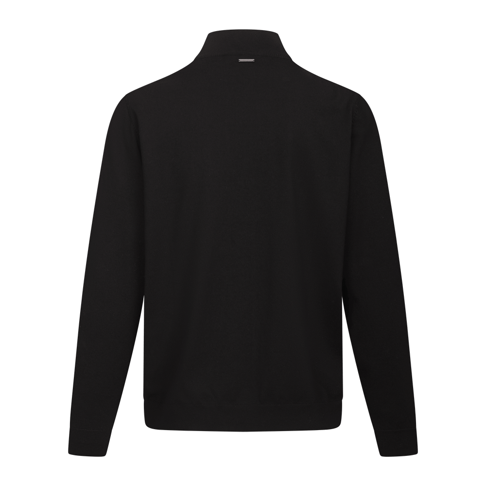 Urban Pioneers Male Jake Half-Zip SWEATER BLACK