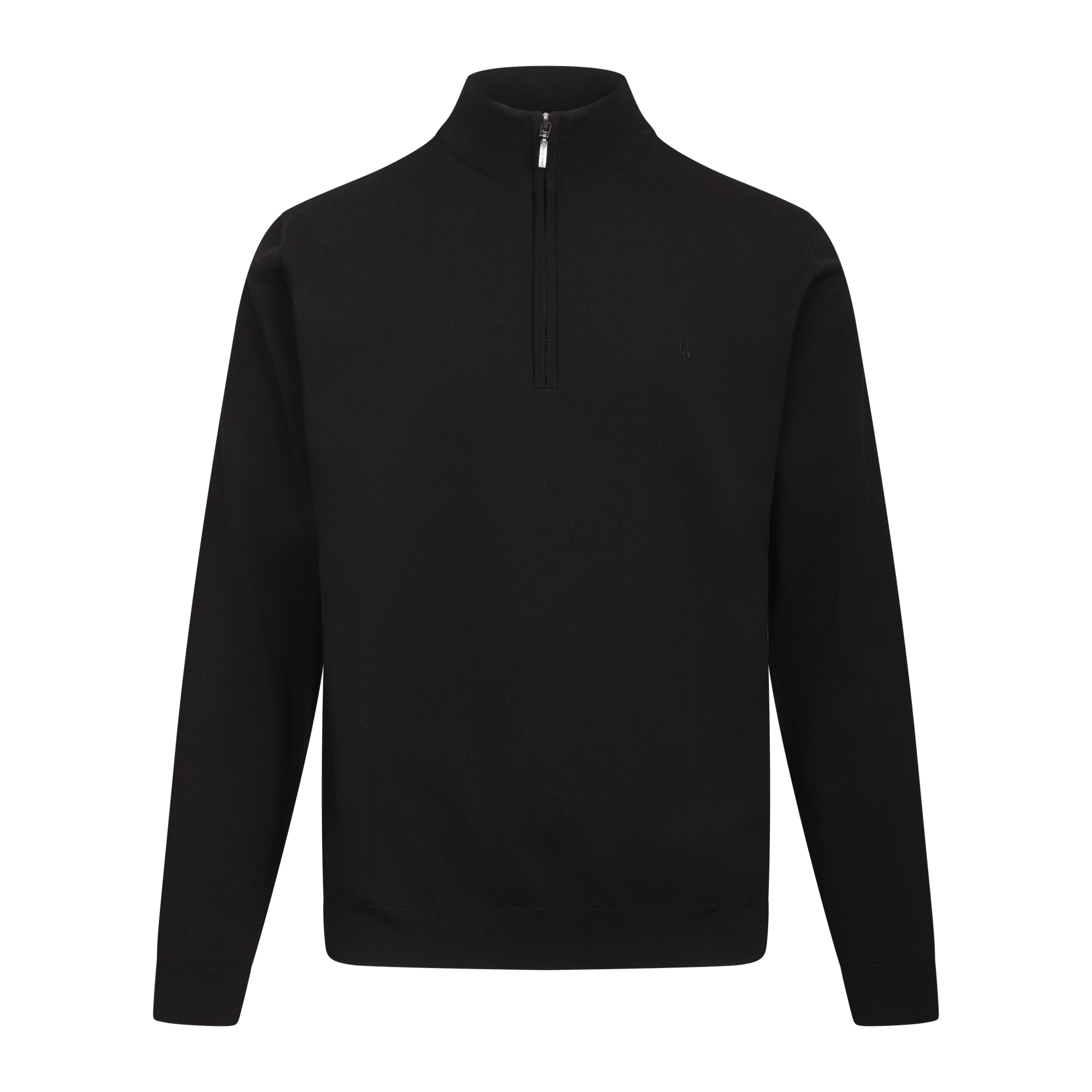 Urban Pioneers Male Jake Half-Zip SWEATER BLACK