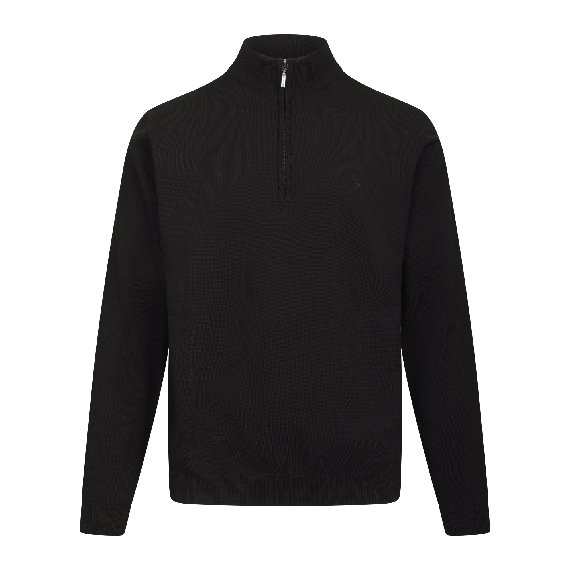 Urban Pioneers Male Jake Half-Zip SWEATER BLACK