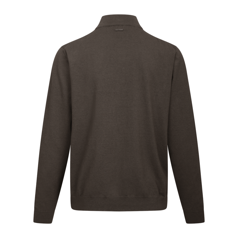 Urban Pioneers Male Jake Half-Zip SWEATER OLIVE