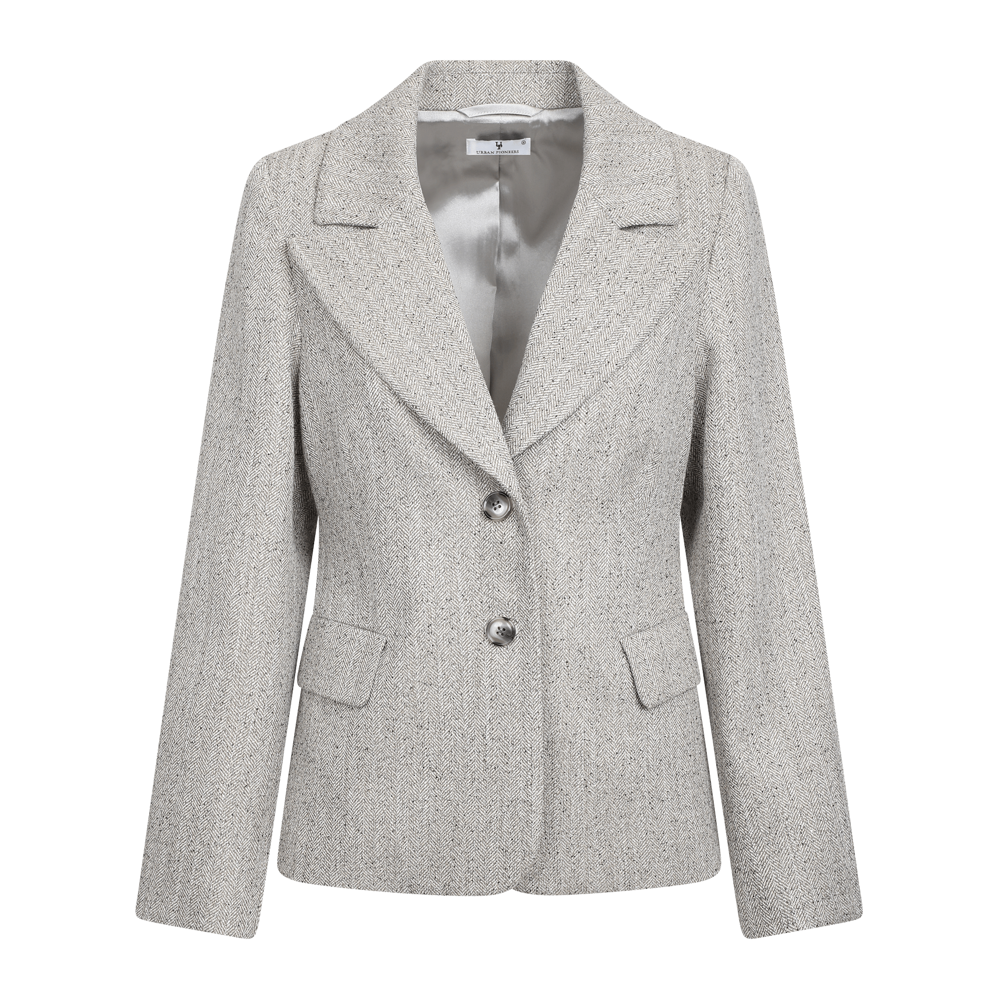 Urban Pioneers Female Jasmine Blazer BLAZER GREY SAND