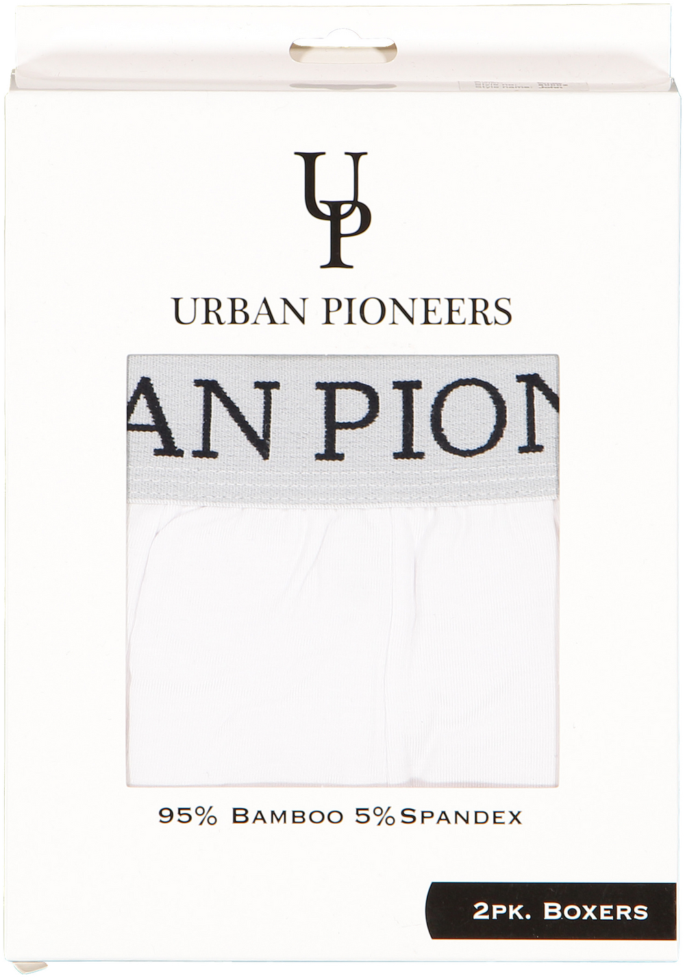 Urban Pioneers Male John Boxer BOXERSHORTS WHITE